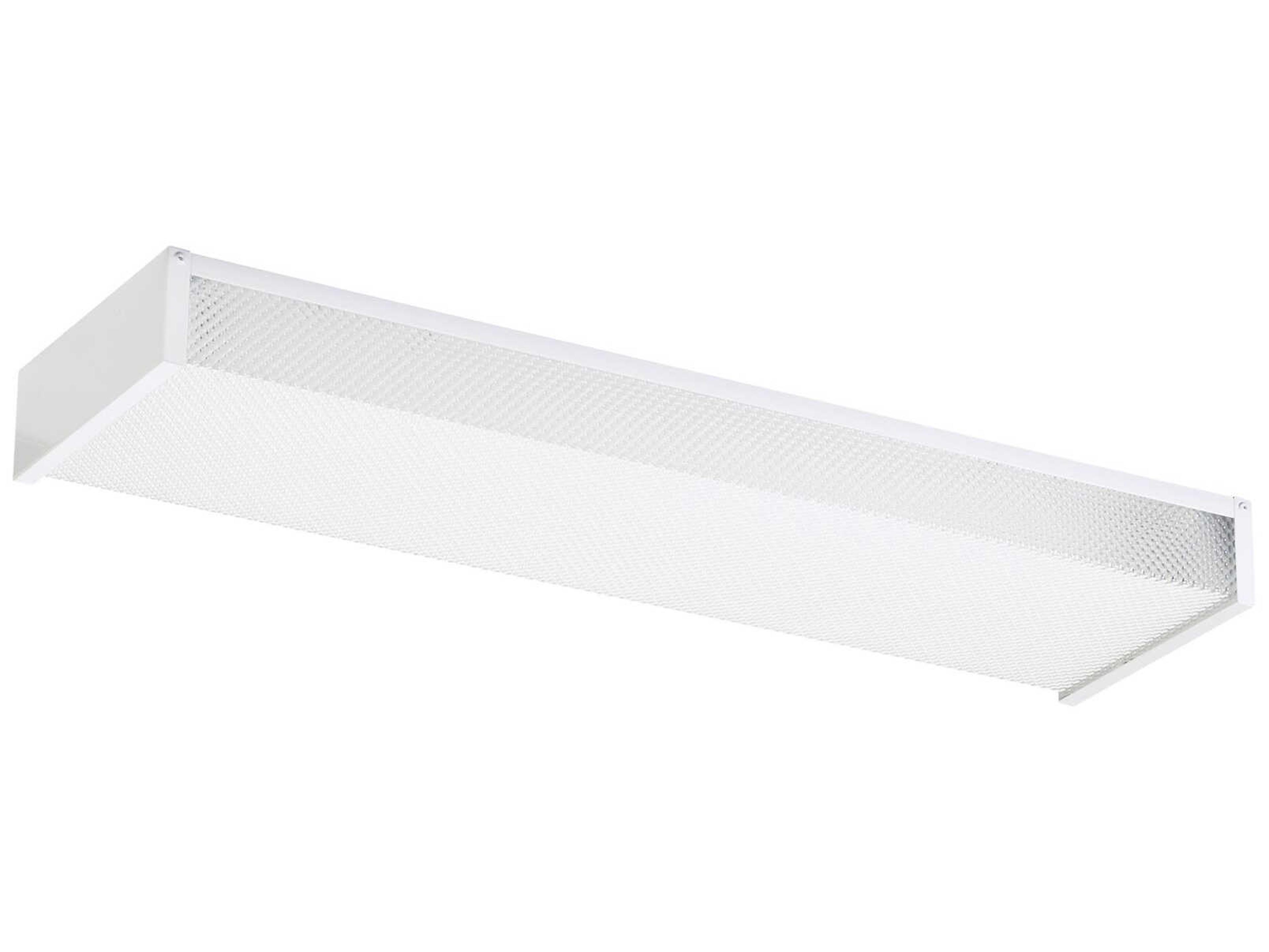 Generation Lighting Drop Lens 2-Light White Flush Mount