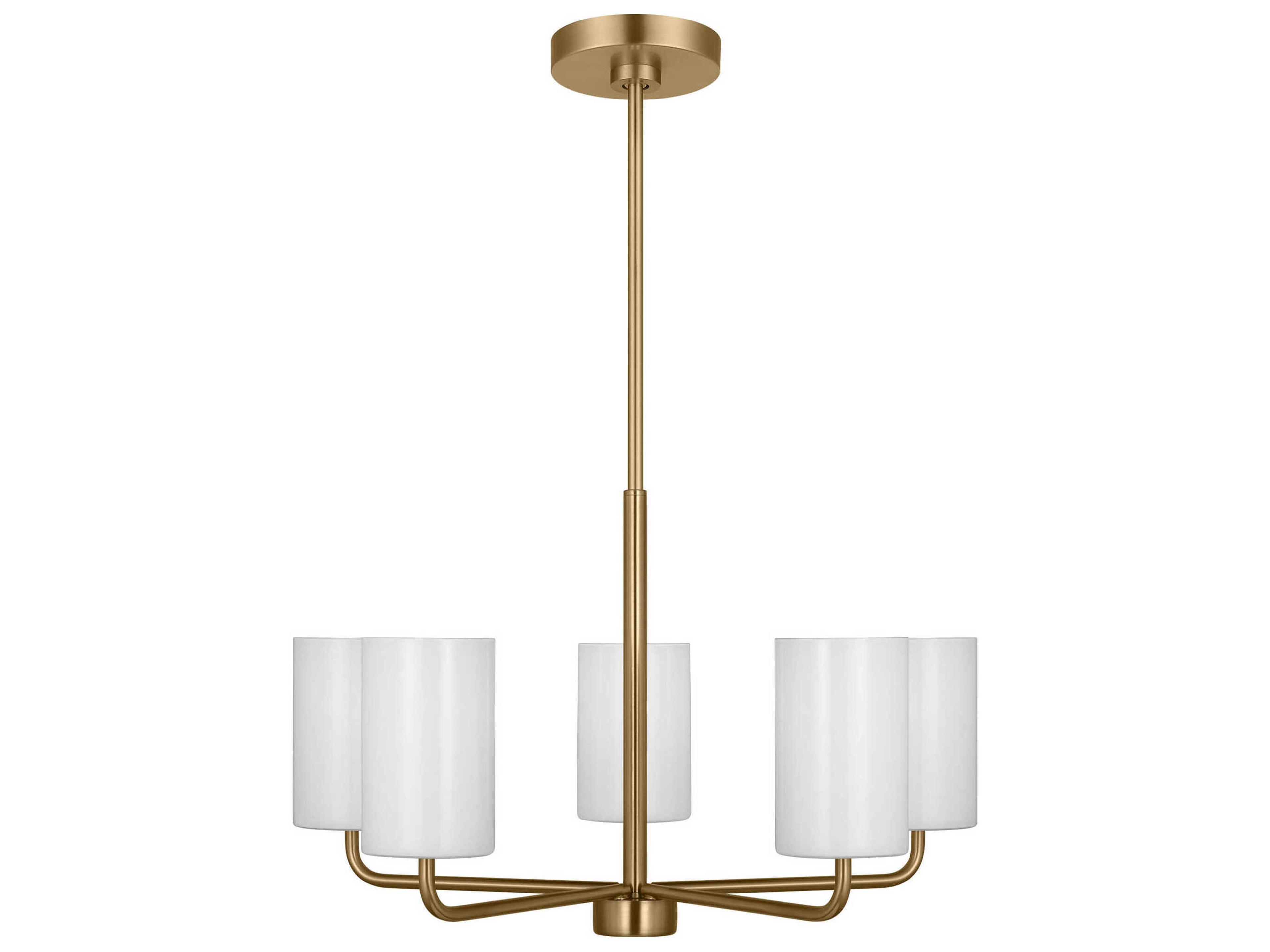 Generation Lighting Rhett 5-Light Satin Bronze Cylinder Chandelier