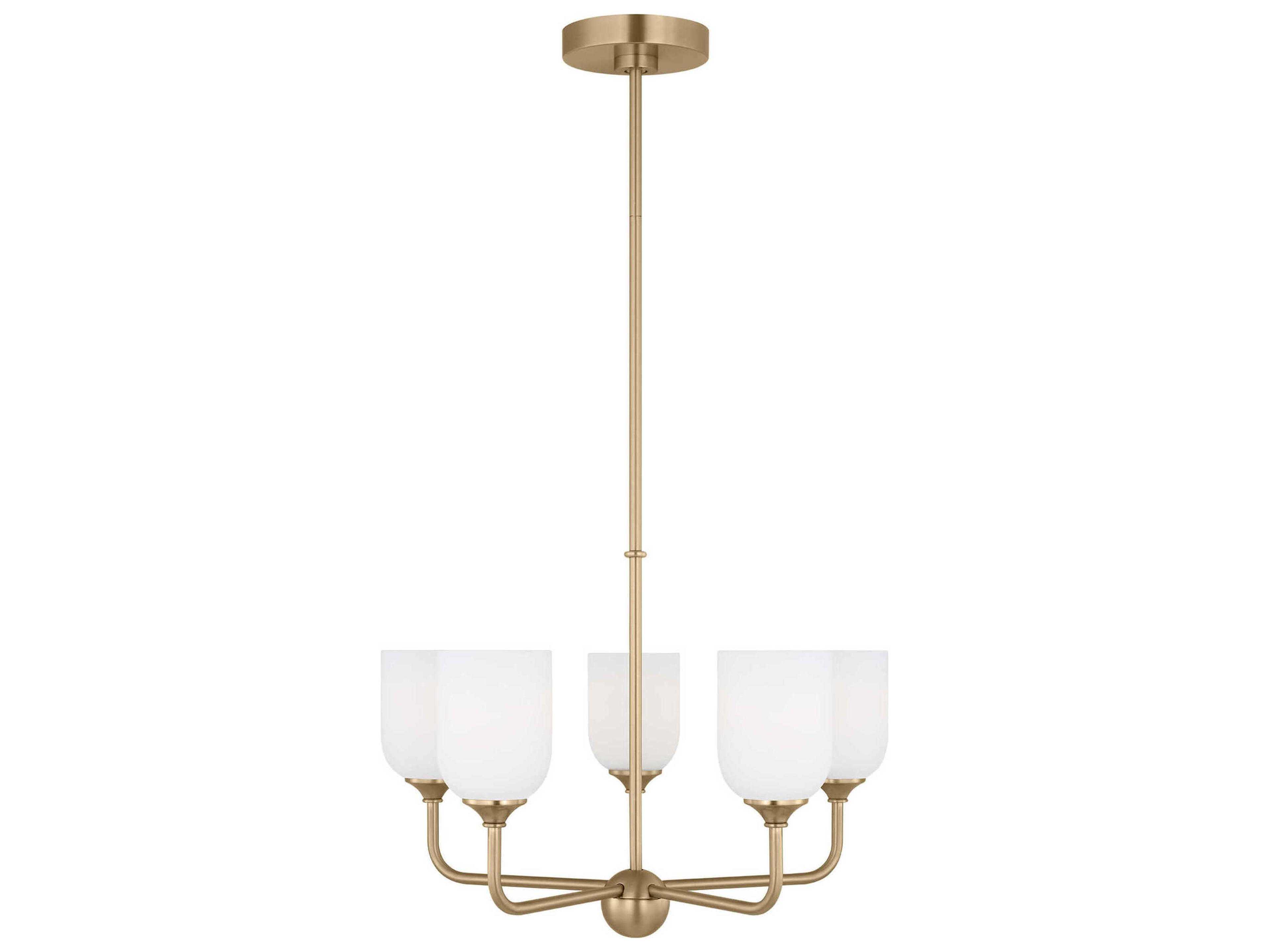 Generation Lighting Emile 5-Light Satin Bronze Chandelier