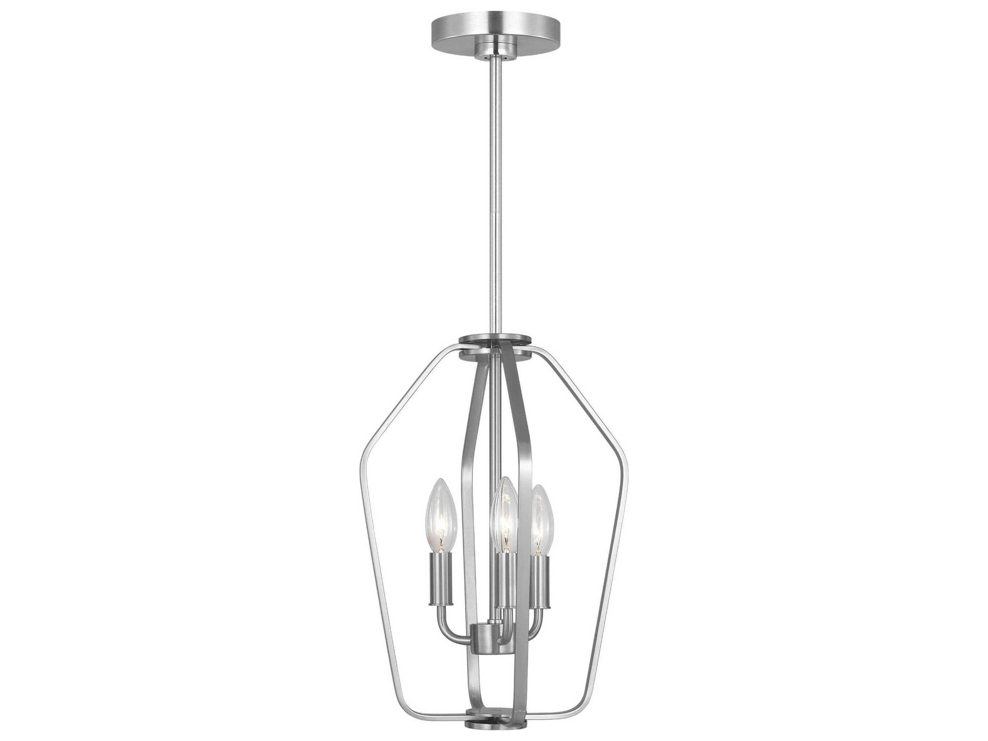 Generation Lighting Kennan 3-Light Brushed Nickel Chandelier