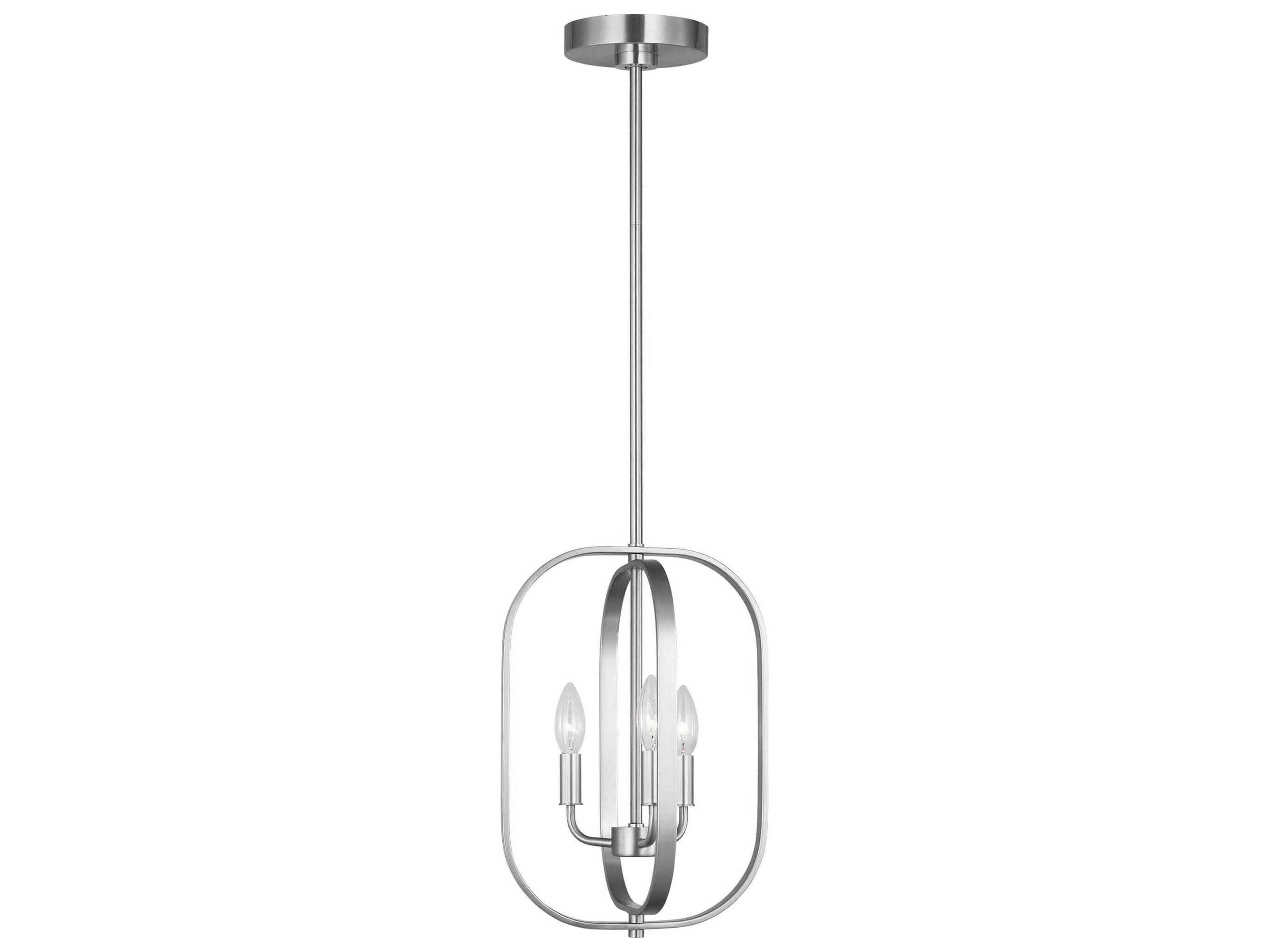 Generation Lighting Loretto 3-Light Brushed Nickel Chandelier