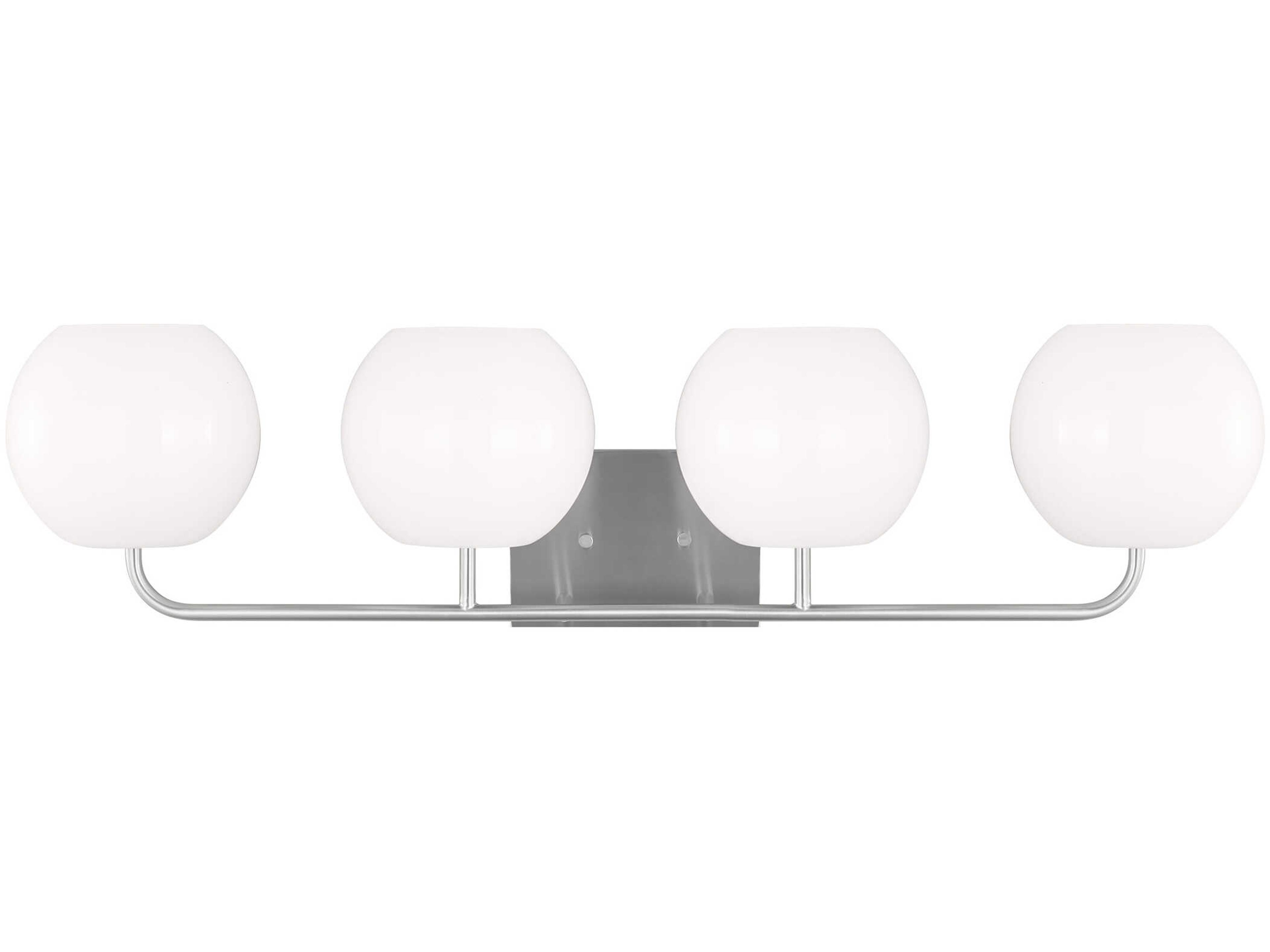 Generation Lighting Rory 4-Light Brushed Steel Vanity Light