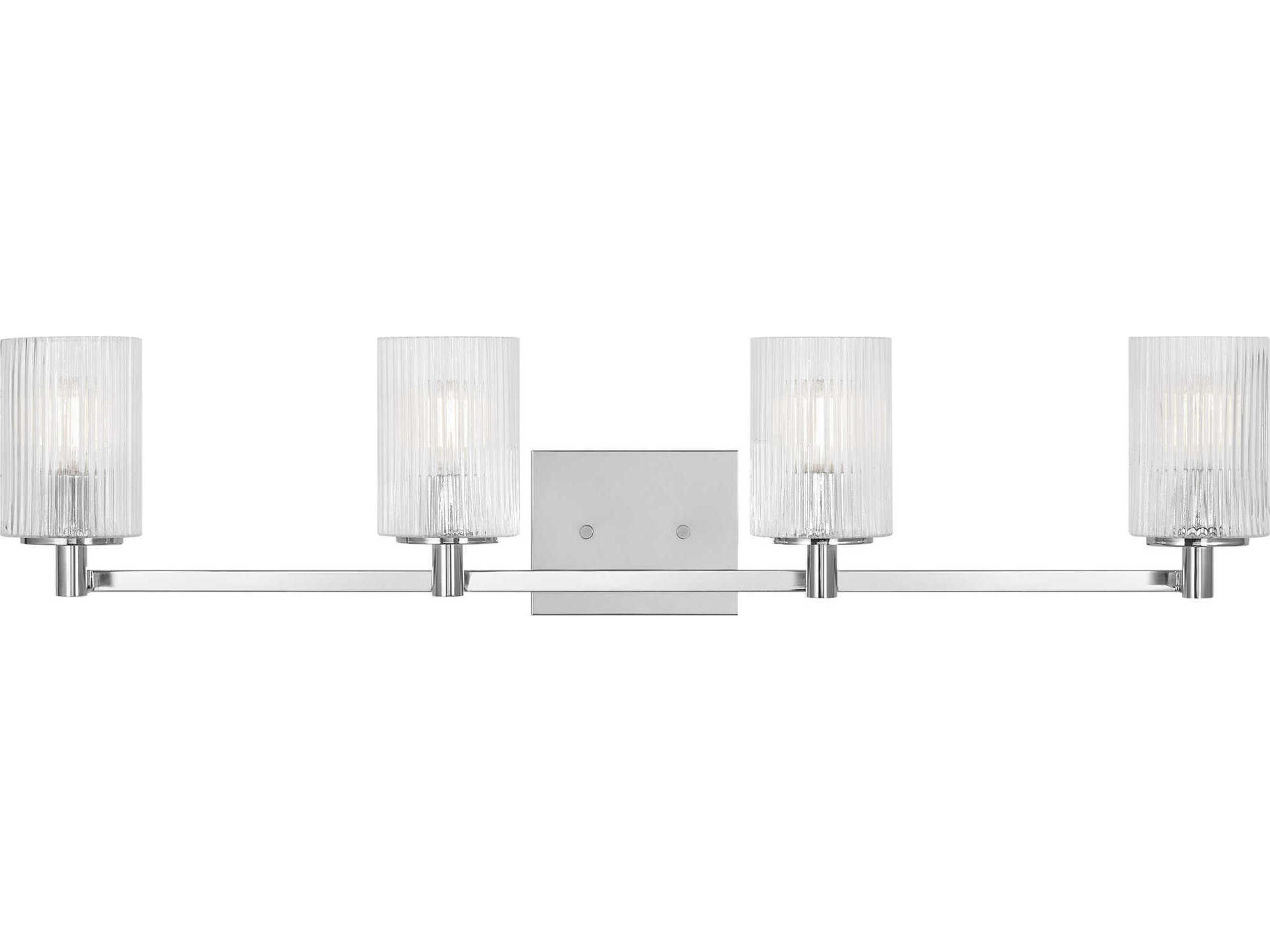 Generation Lighting Lando 4-Light Chrome Vanity Light