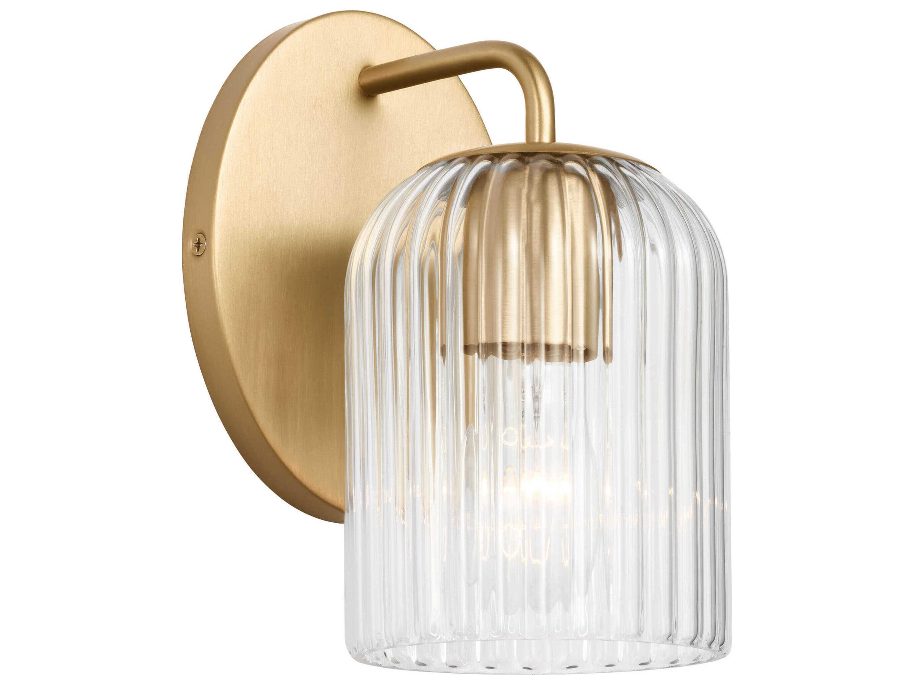 Generation Lighting Eisele 1-Light Satin Brass Wall Sconce