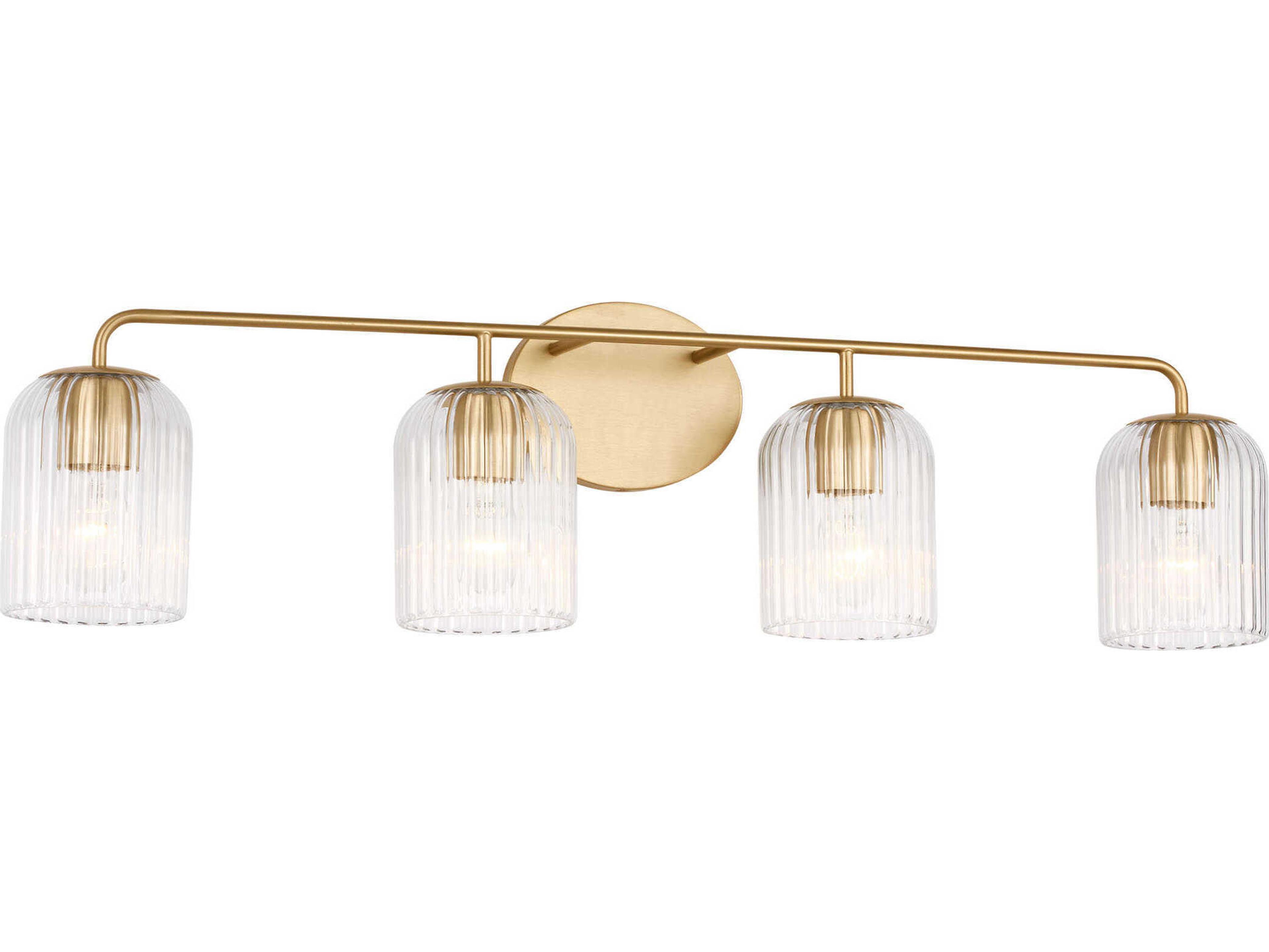 Generation Lighting Eisele 4-Light Satin Brass Vanity Light