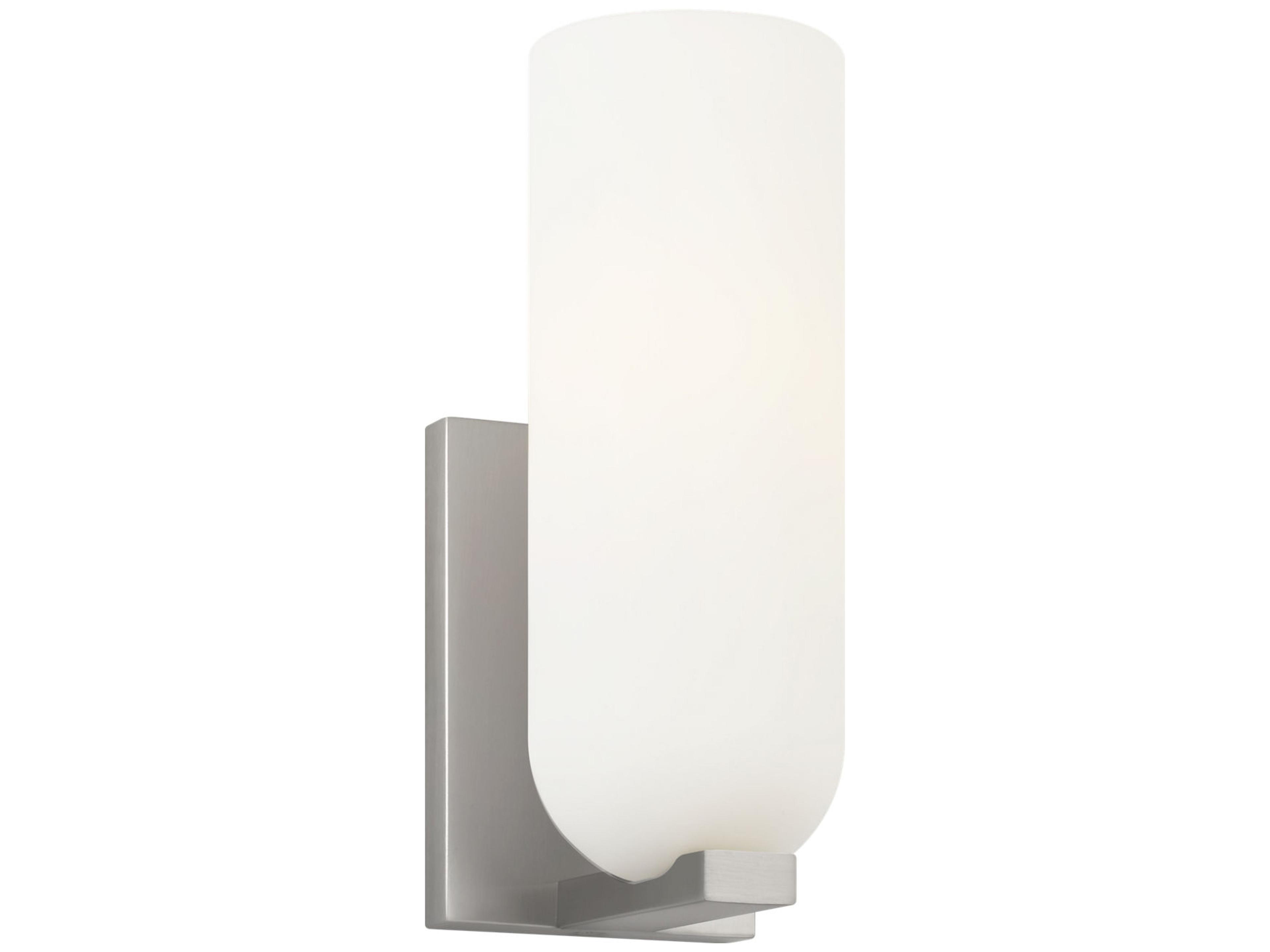 Generation Lighting Neblina 1-Light Brushed Nickel Wall Sconce