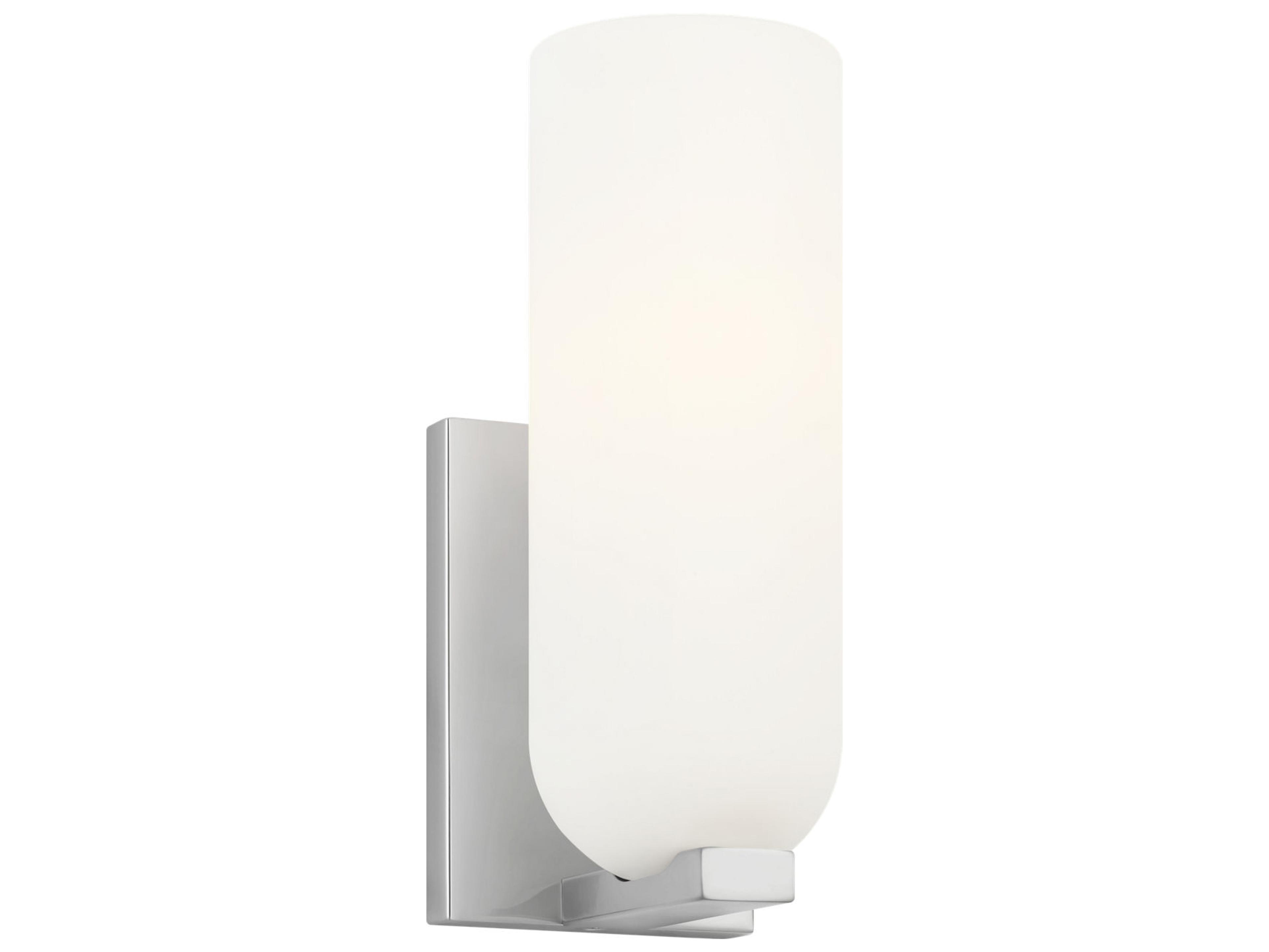 Generation Lighting Neblina 1-Light Chrome Wall Sconce