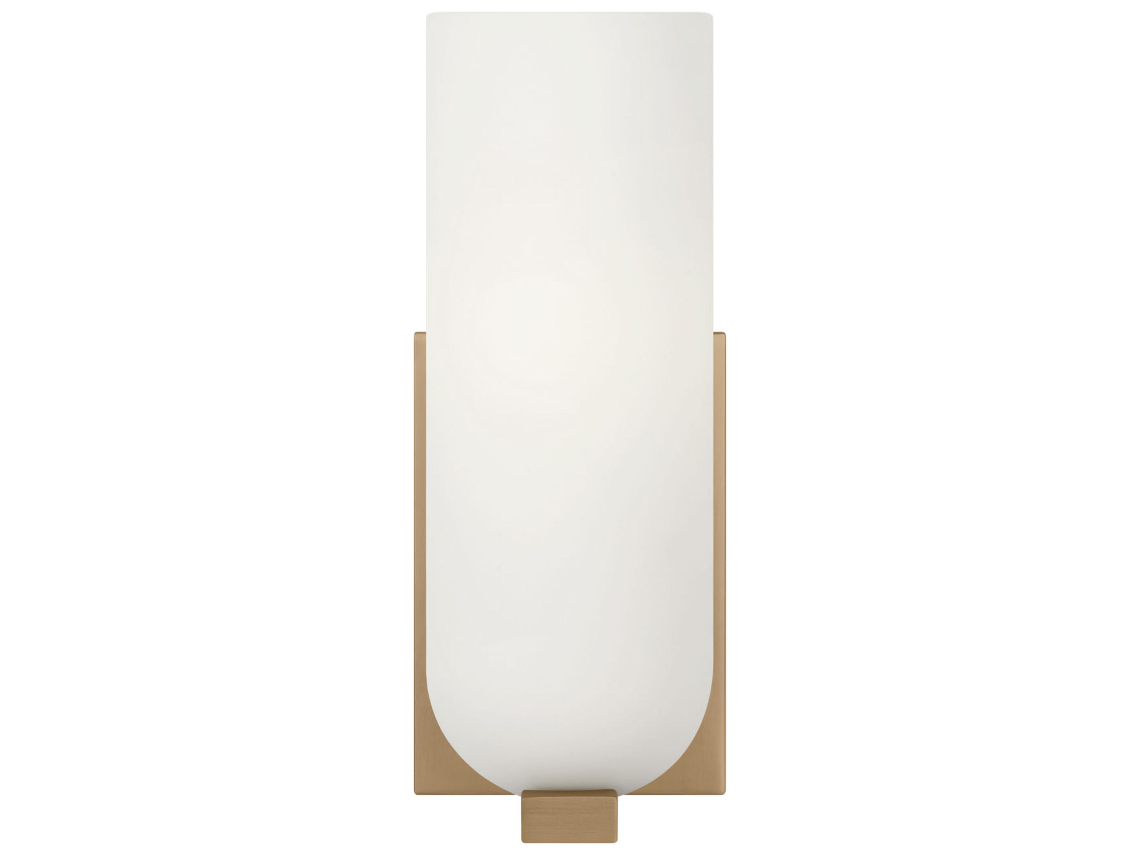 Generation Lighting Neblina 1-Light Satin Brass Wall Sconce