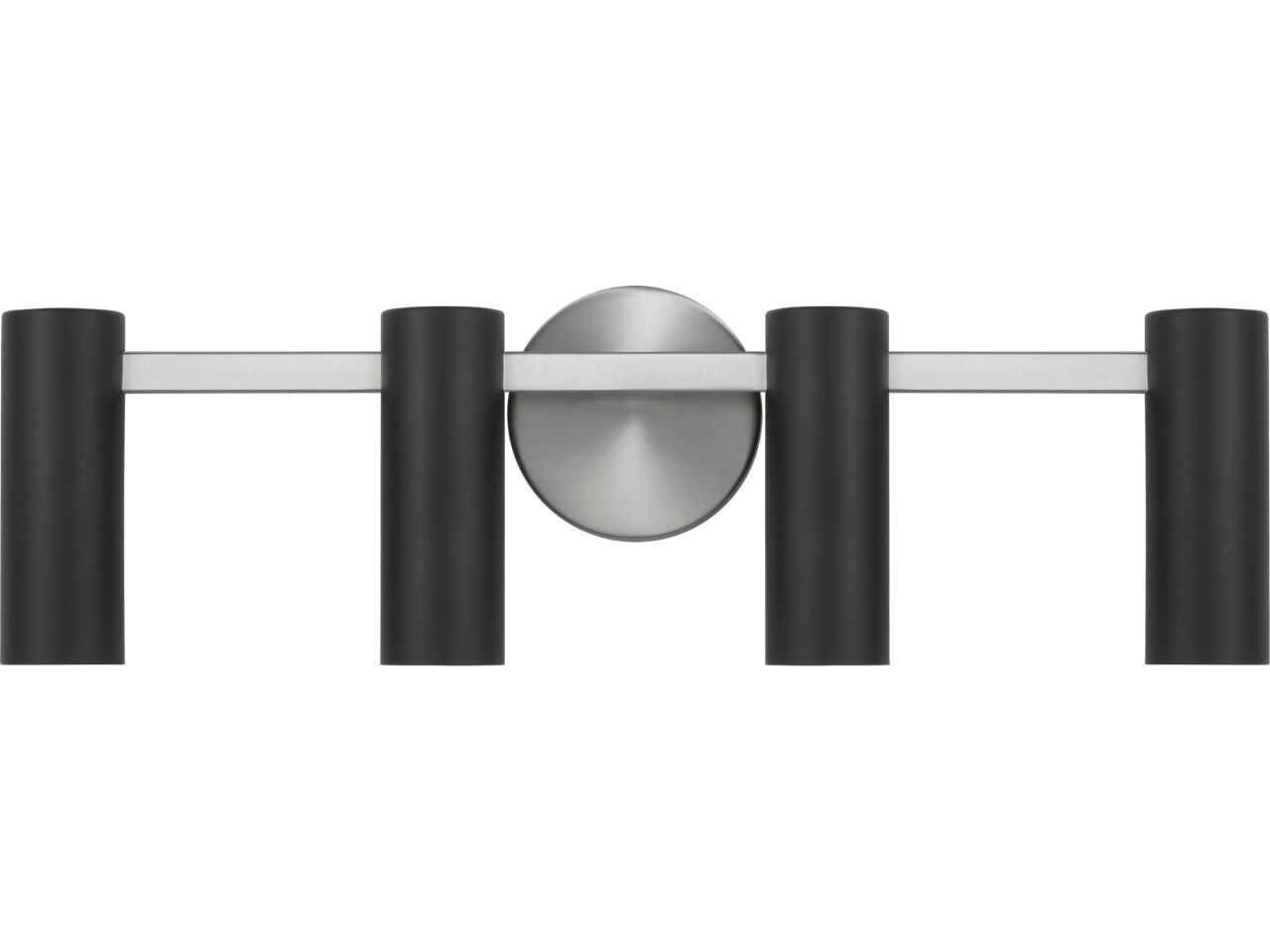 Generation Lighting Zentro 4-Light Brushed Nickel Vanity Light