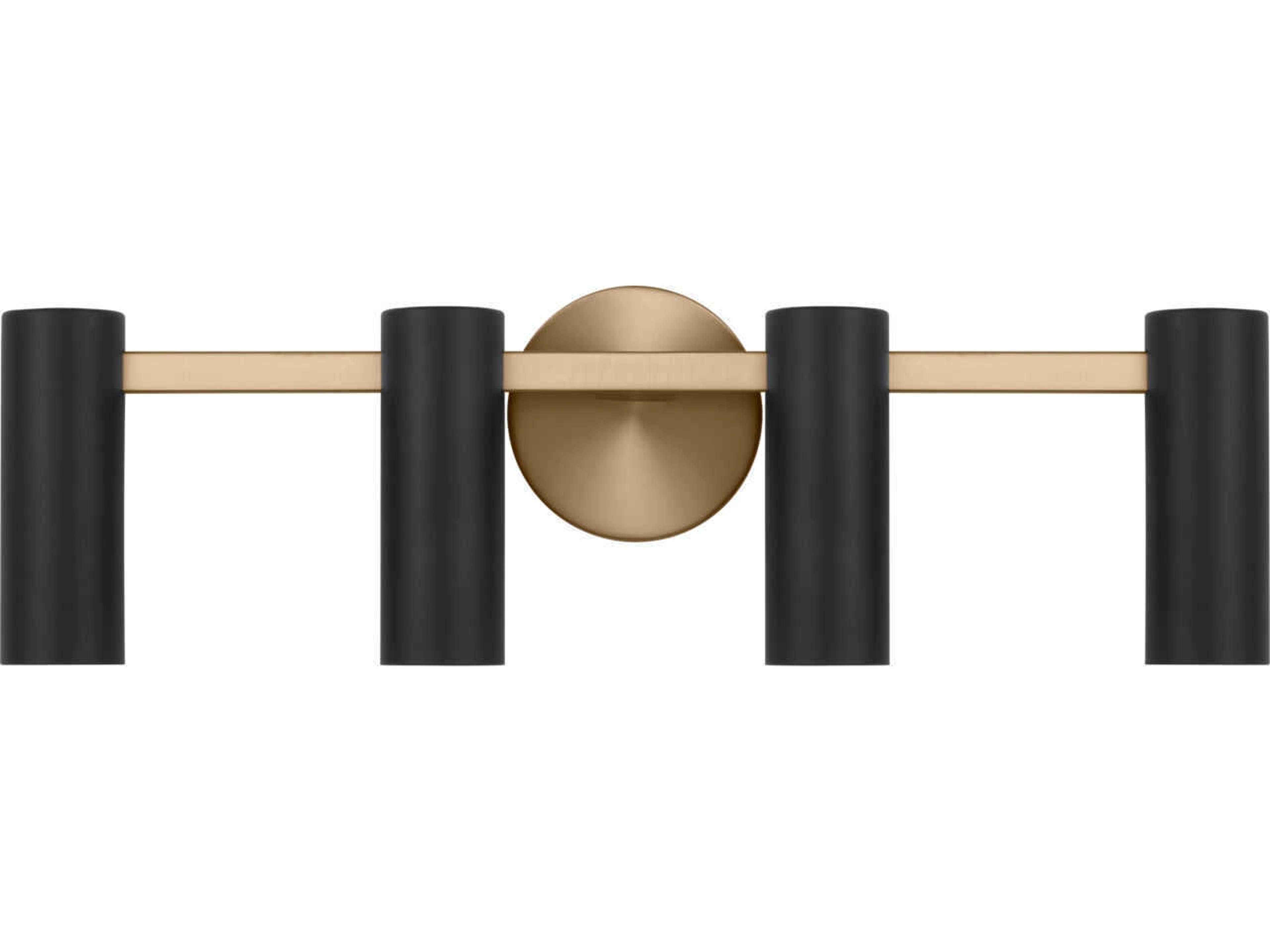 Generation Lighting Zentro 4-Light Satin Brass Vanity Light