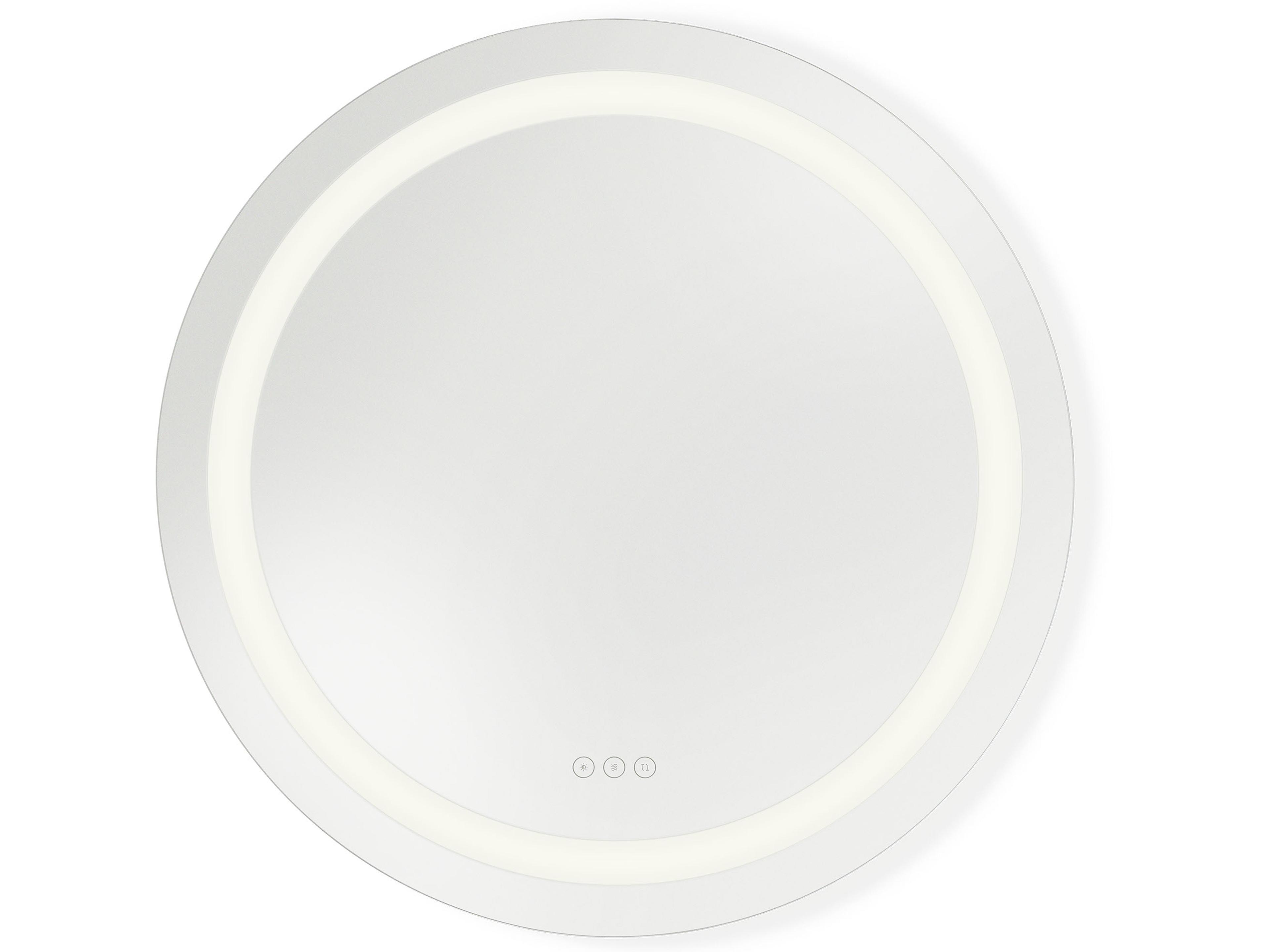 Generation Lighting Mera Might Bright White Round Wall Mirror