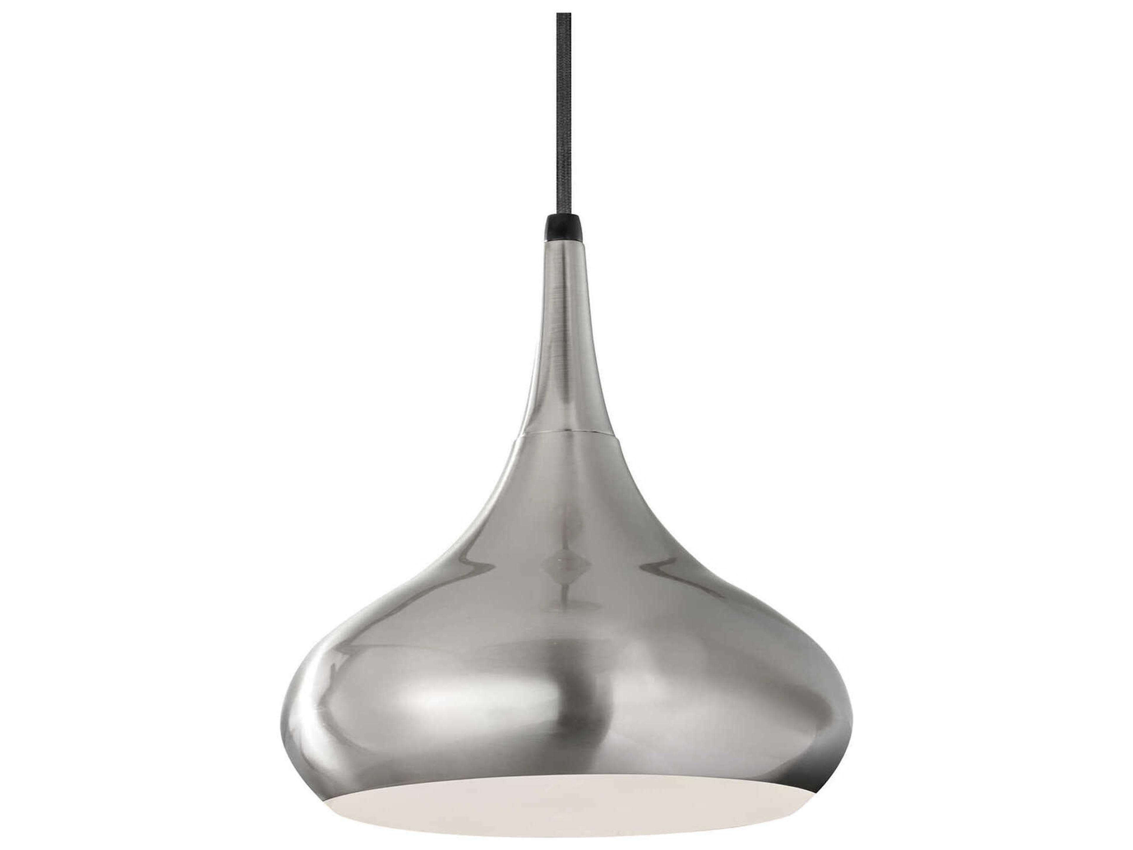 Generation Lighting Belle 1-Light Brushed Steel Mini Pendant