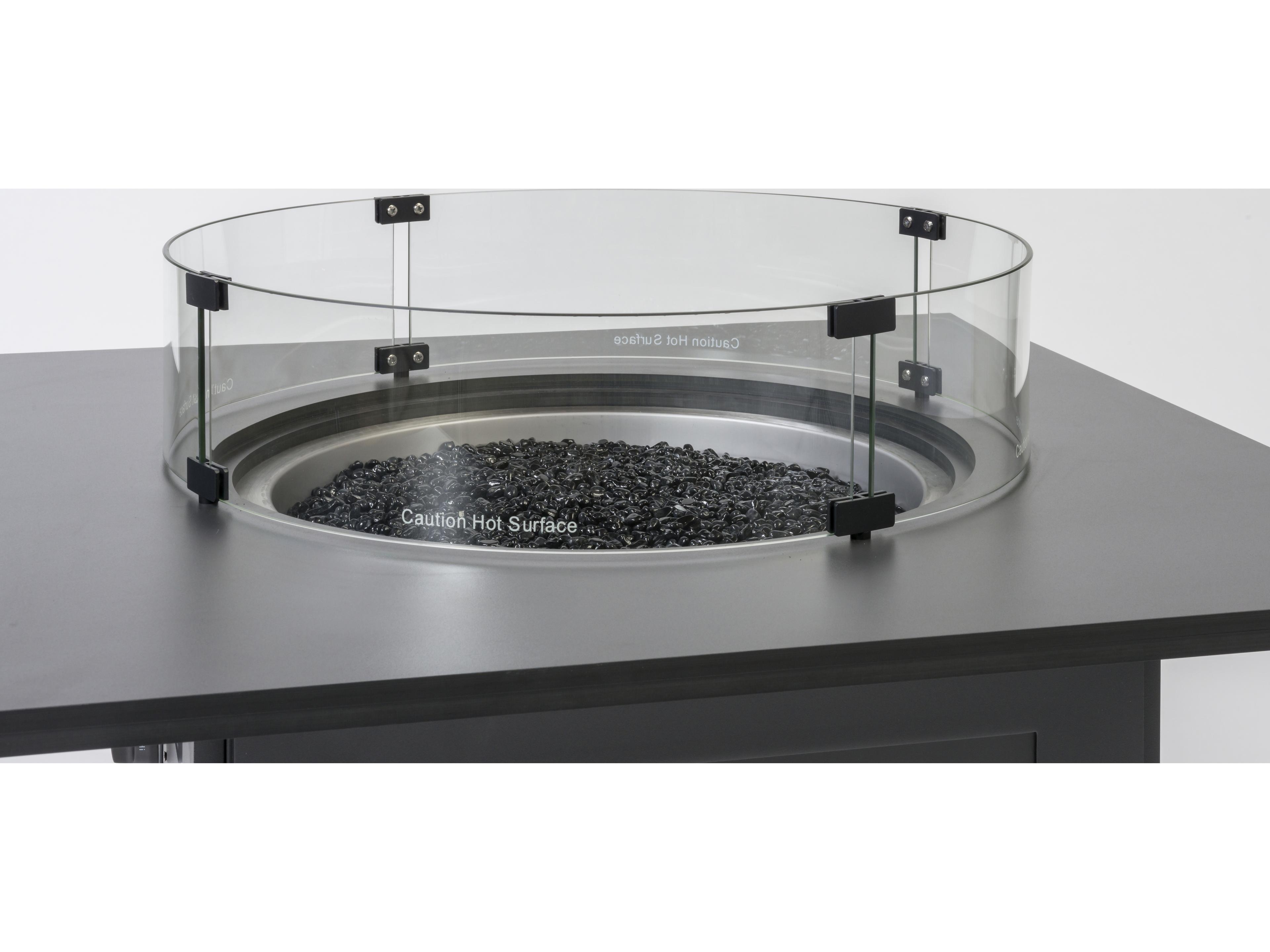 Gensun Wind Screen Round Fire Pit Top