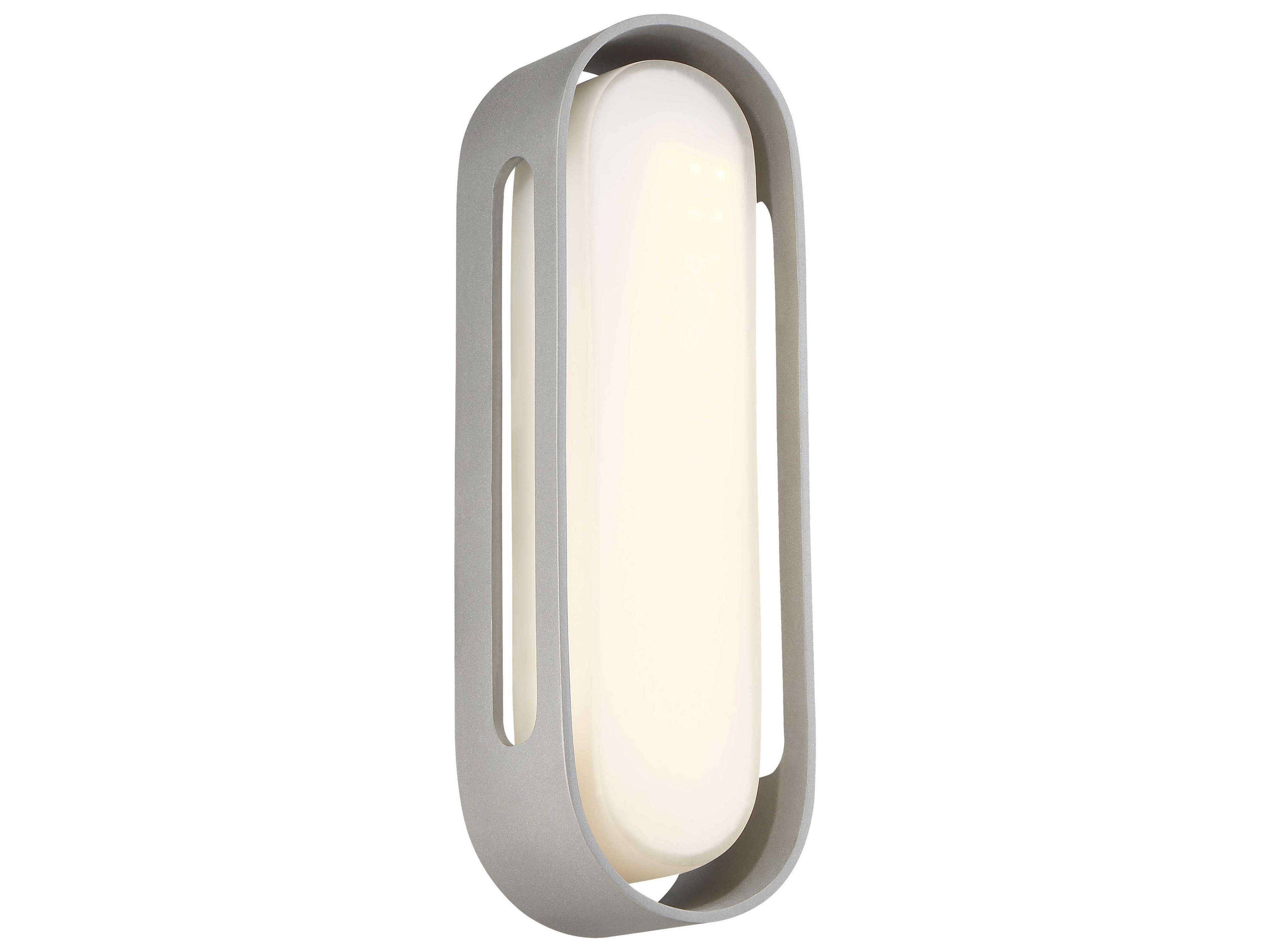 Floating Oval 1 - Light LED Outdoor Wall Light