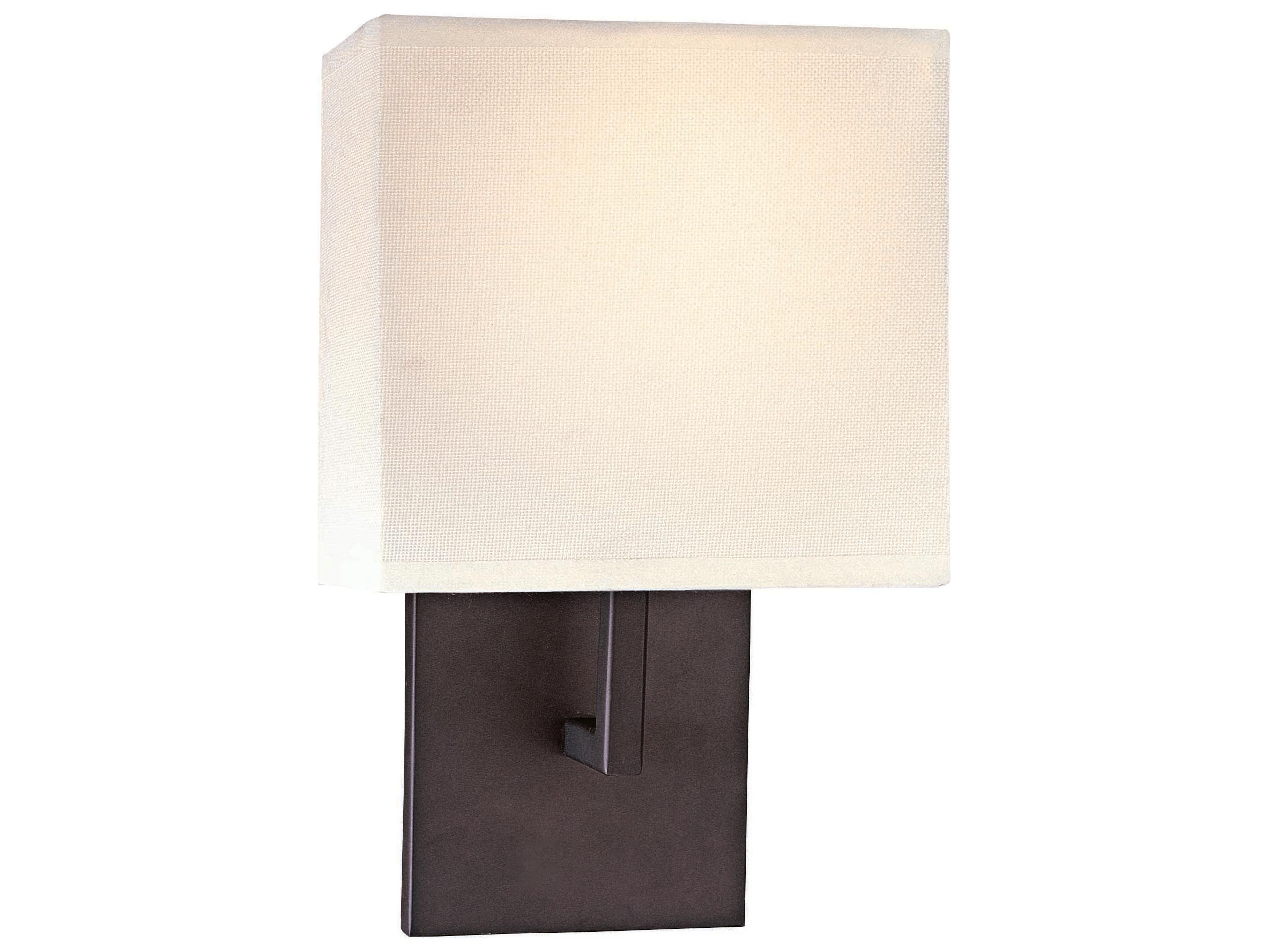 George Kovacs 1-Light Bronze White Wall Sconce