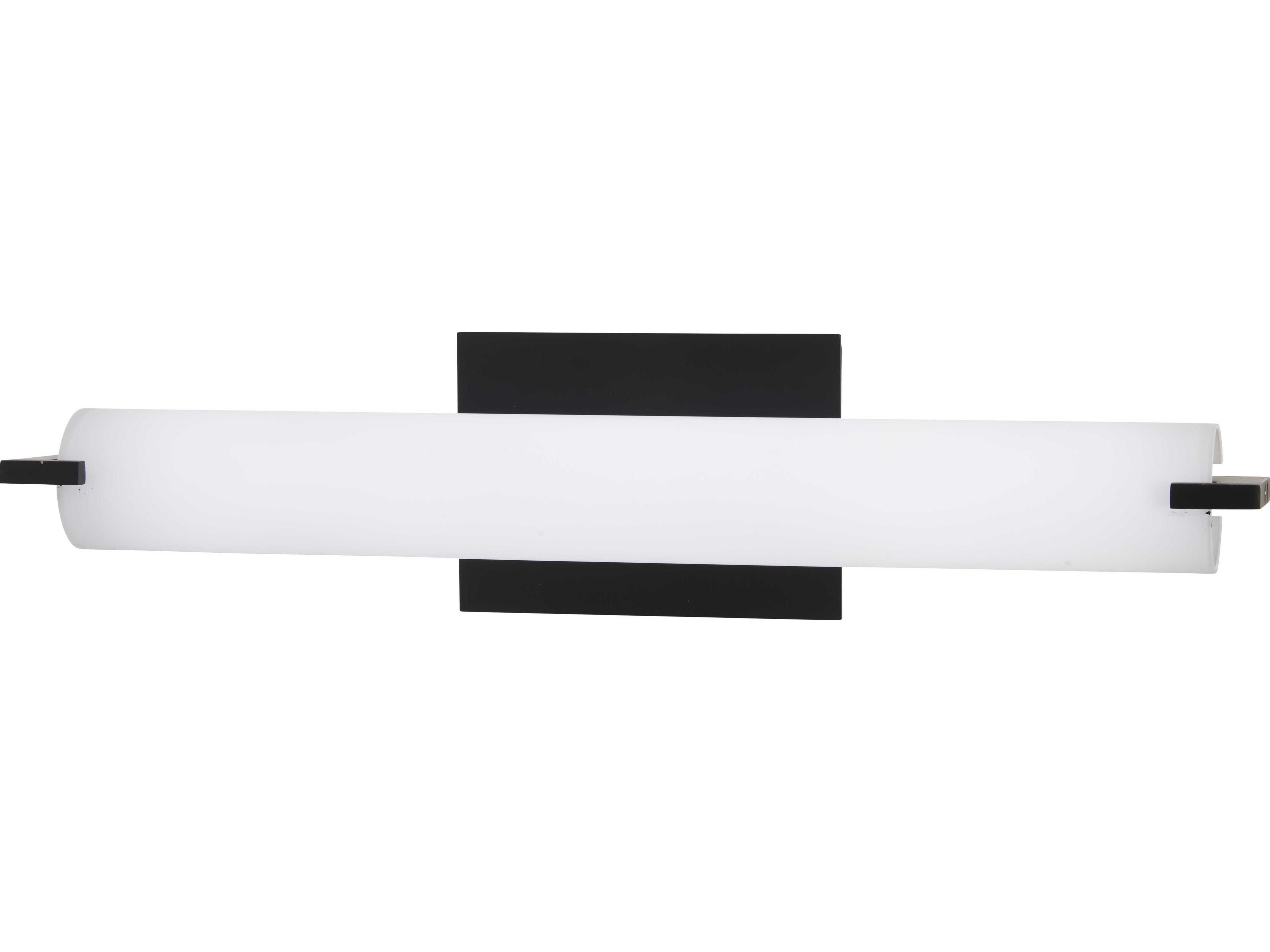 George Kovacs 1-Light Coal Black Glass LED Wall Sconce