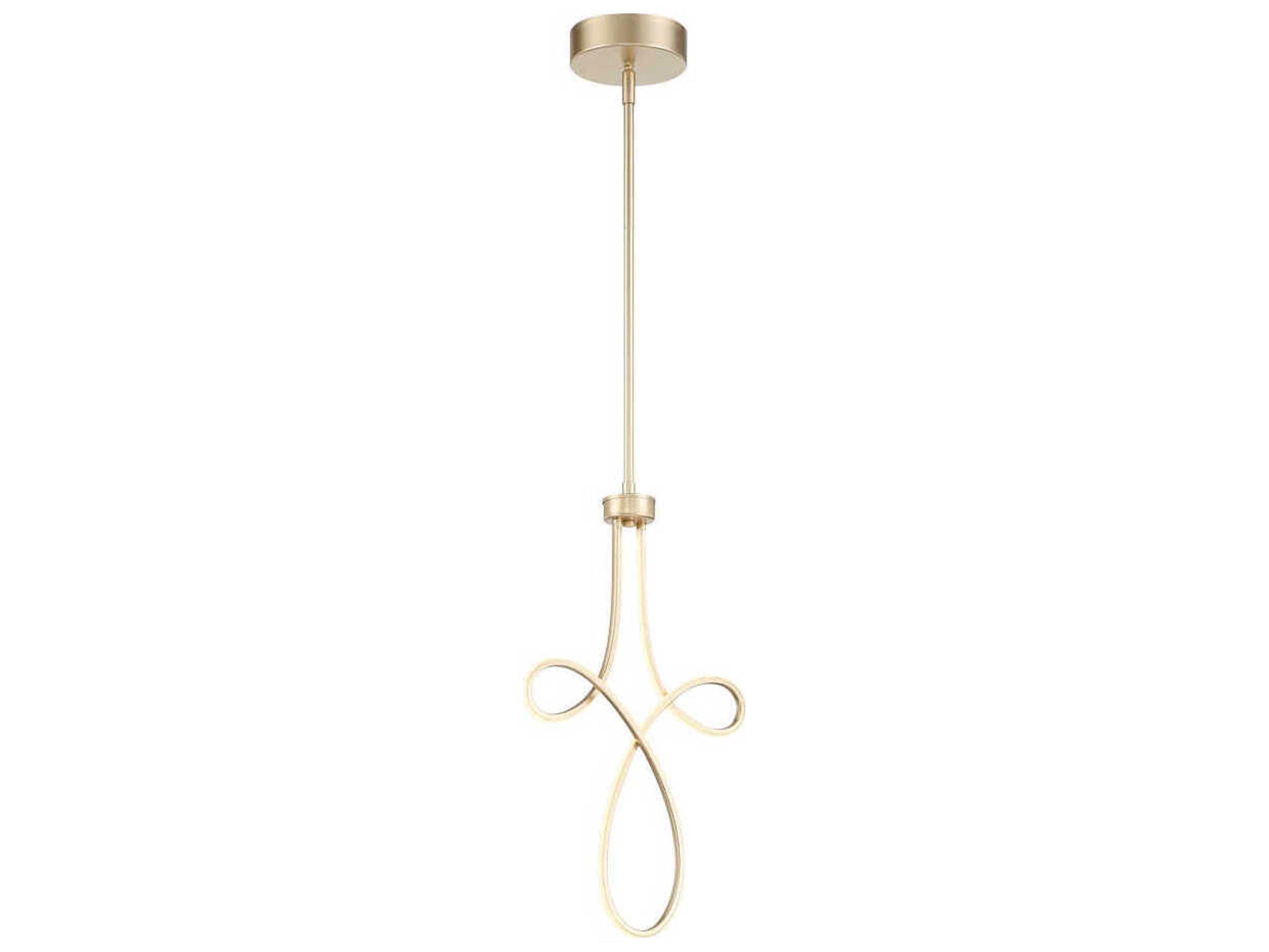 George Kovacs Astor 1-Light Soft Gold LED Mini Pendant
