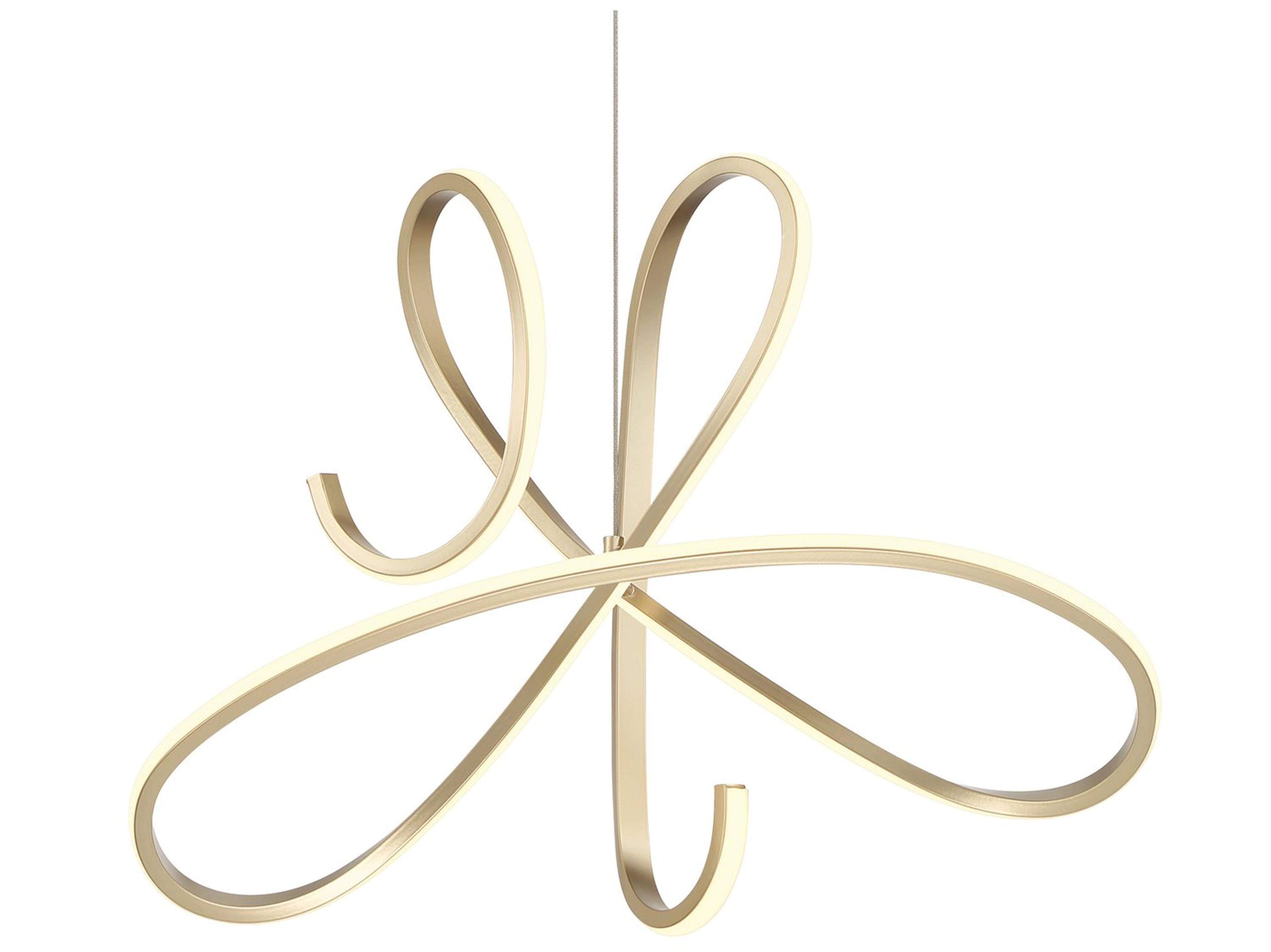 George Kovacs Astor 1-Light Soft Gold Pendant