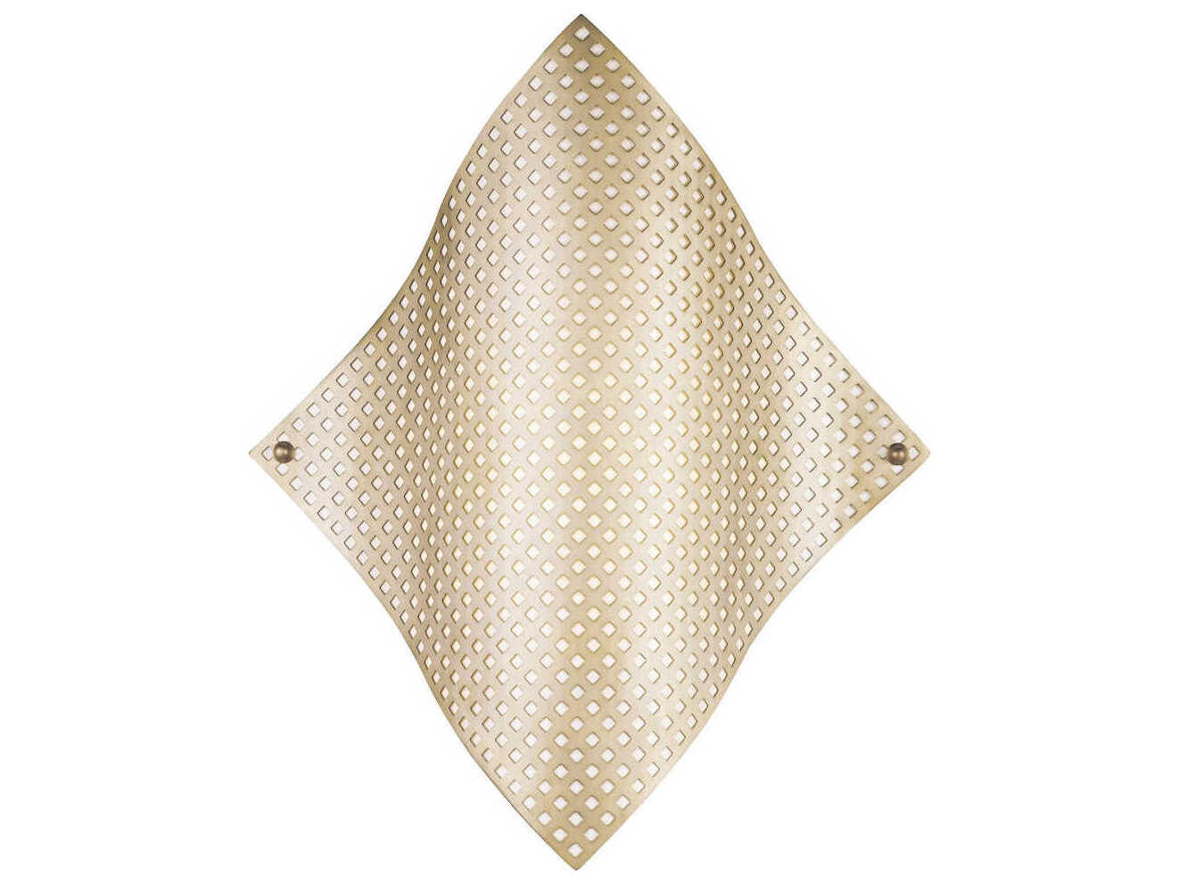 George Kovacs Grid 1-Light Sable Bronze Patina Wall Sconce