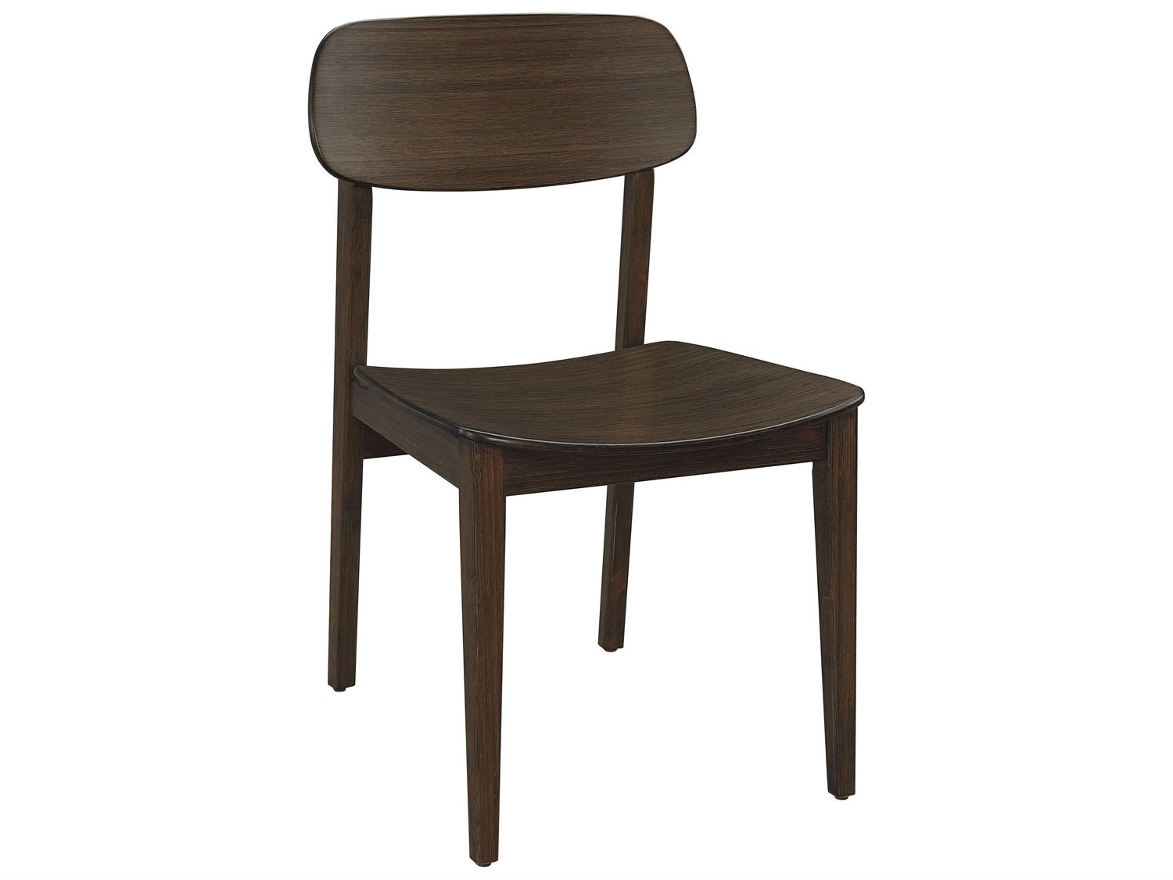 Greenington Currant Bamboo Wood Black Side Dining Chair