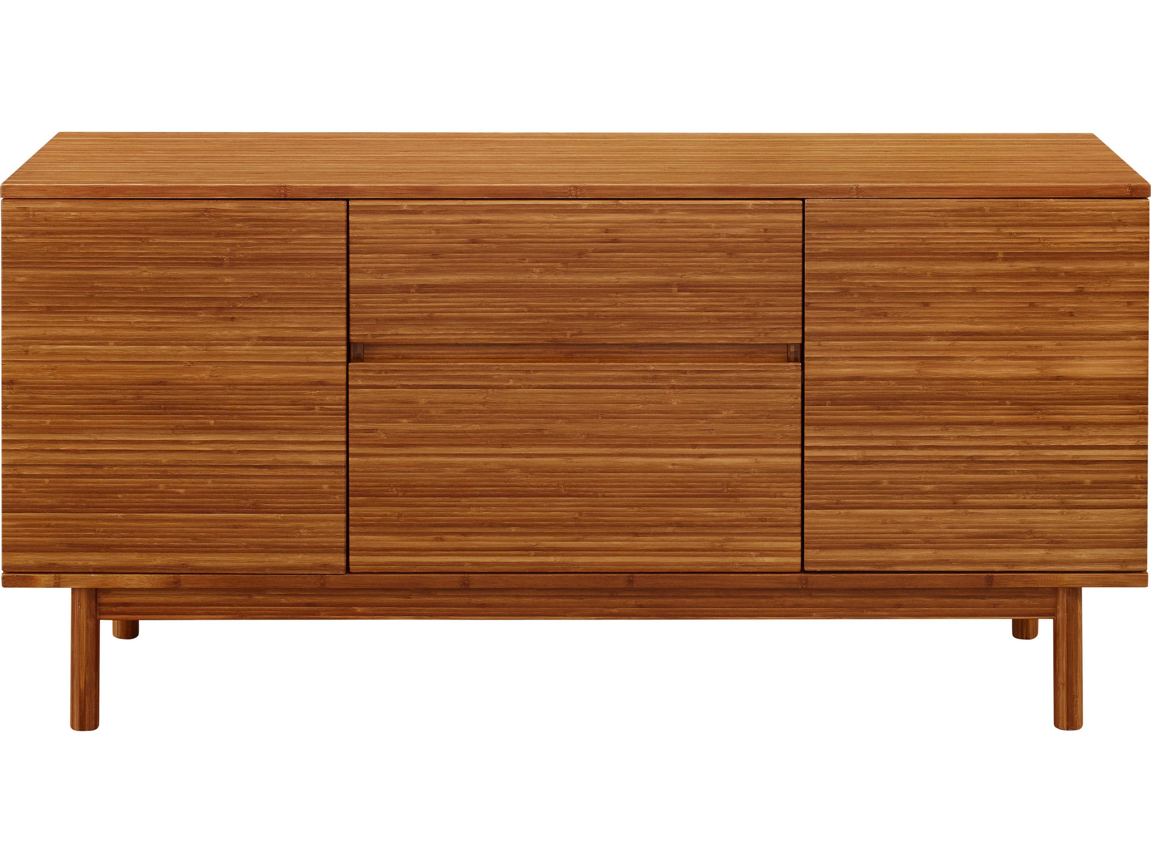 Greenington Erikka 58" Bamboo Wood Amber Sideboard