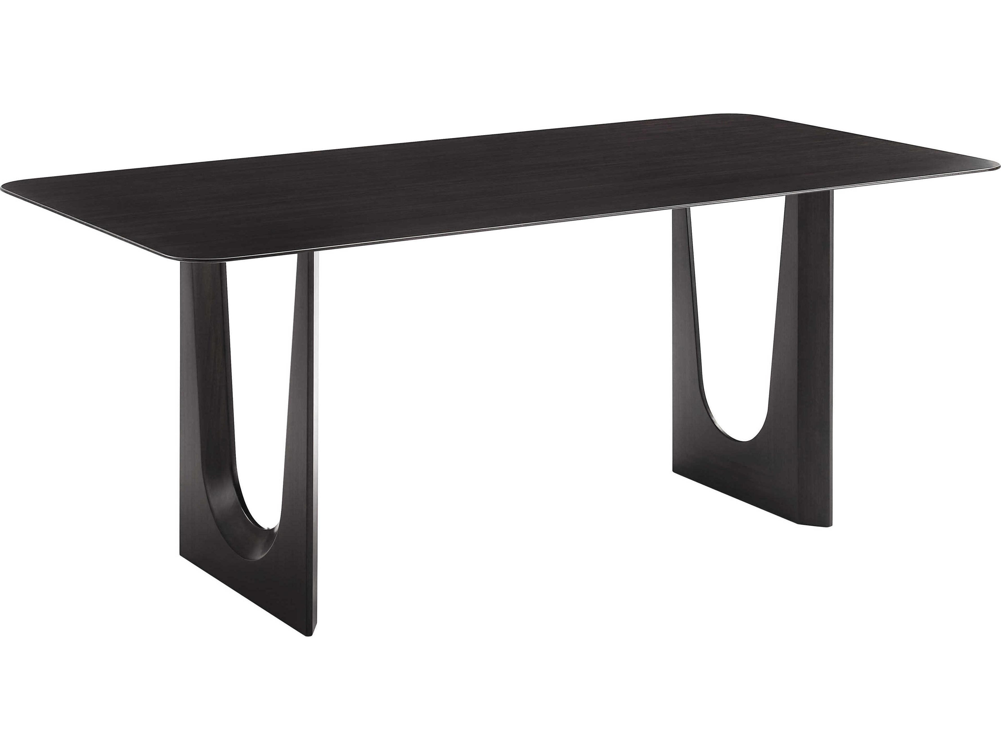 Greenington Hanna Rectangular Bamboo Caviar Dining Table