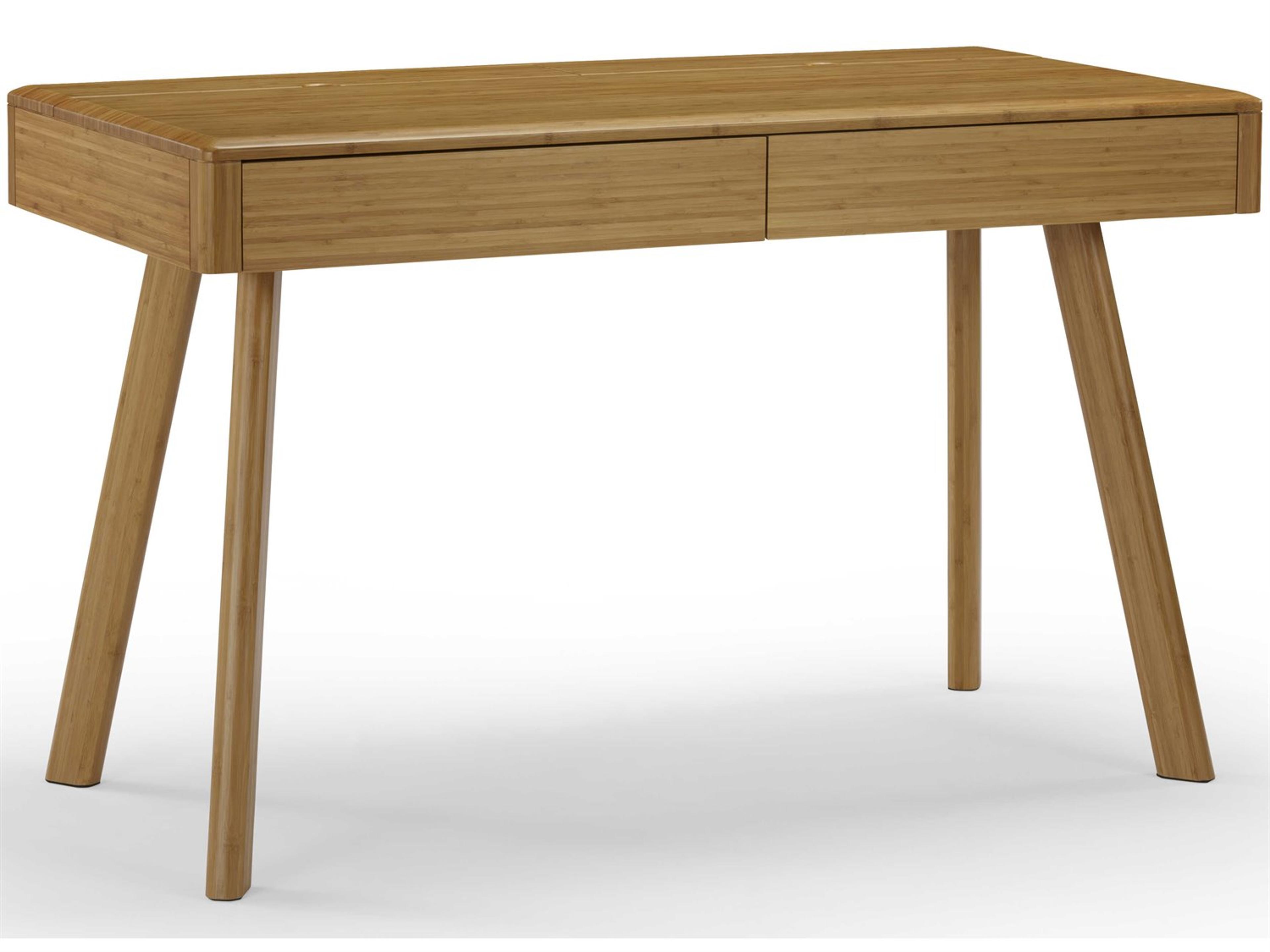 Greenington Jasmine Caramelized Brown Bamboo Wood Writing Desk