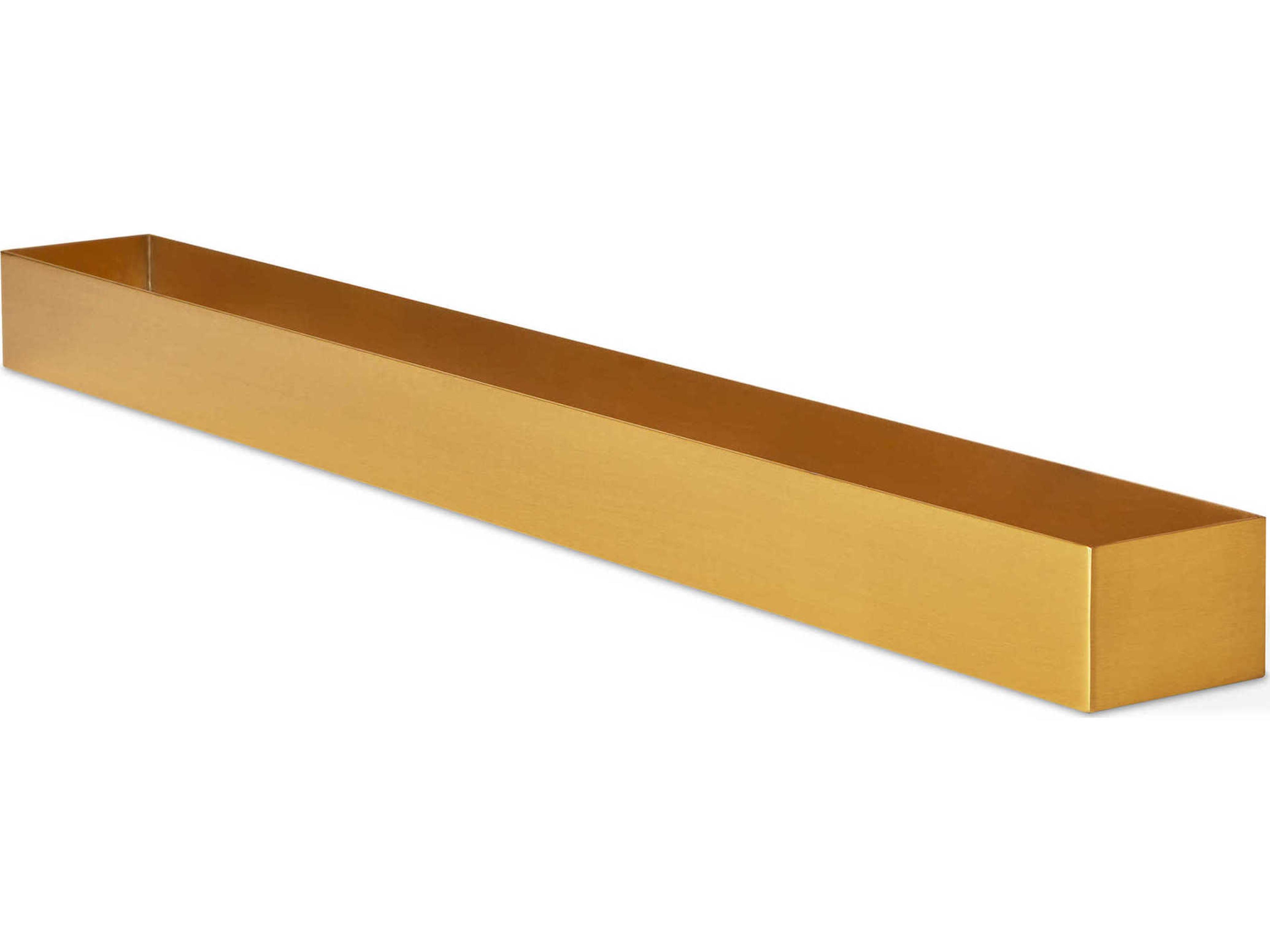 Gus* Modern Vessel Brass 30" Plant Stand