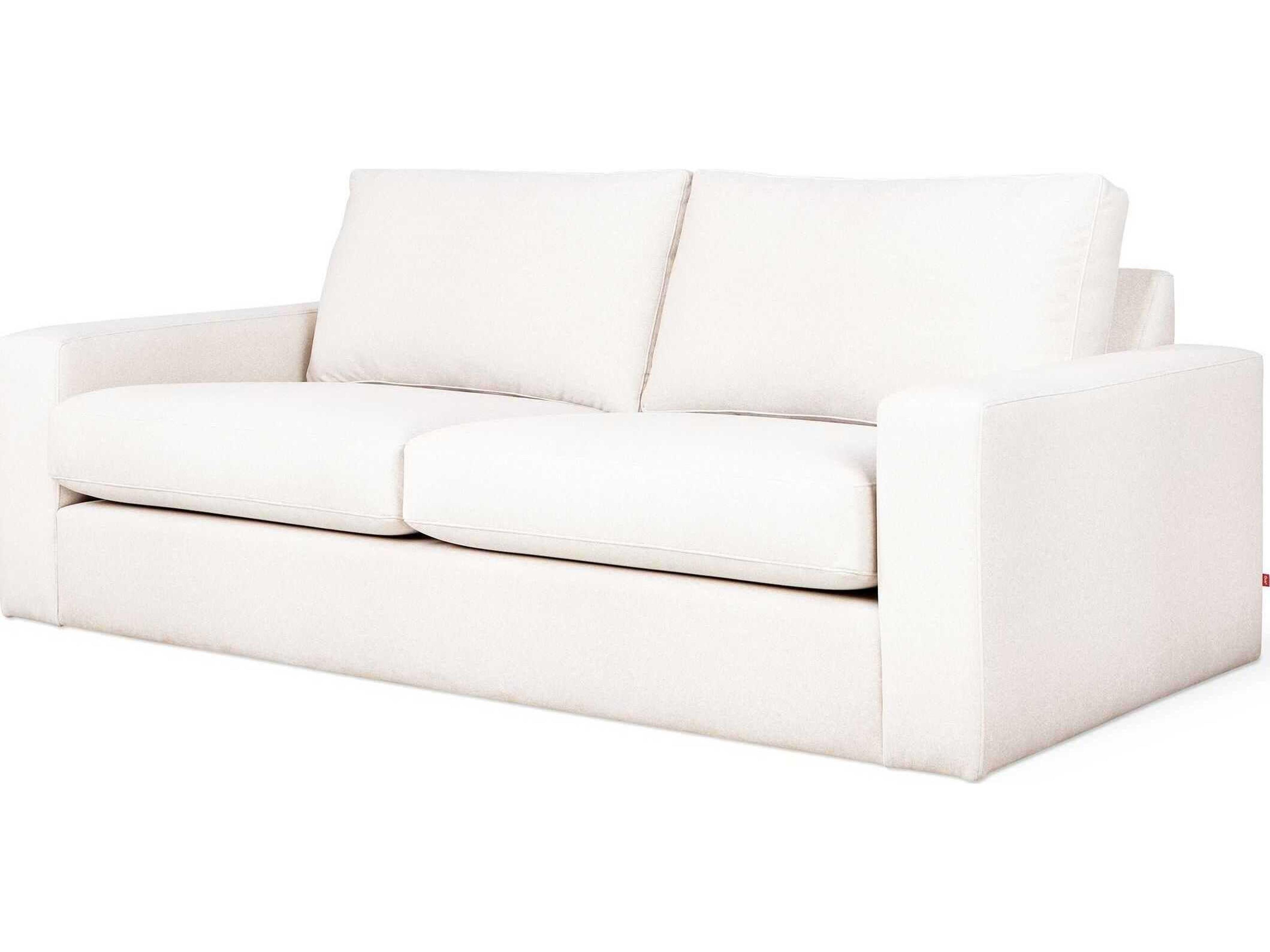 Gus* Modern Ashdale White Upholstered Sofa