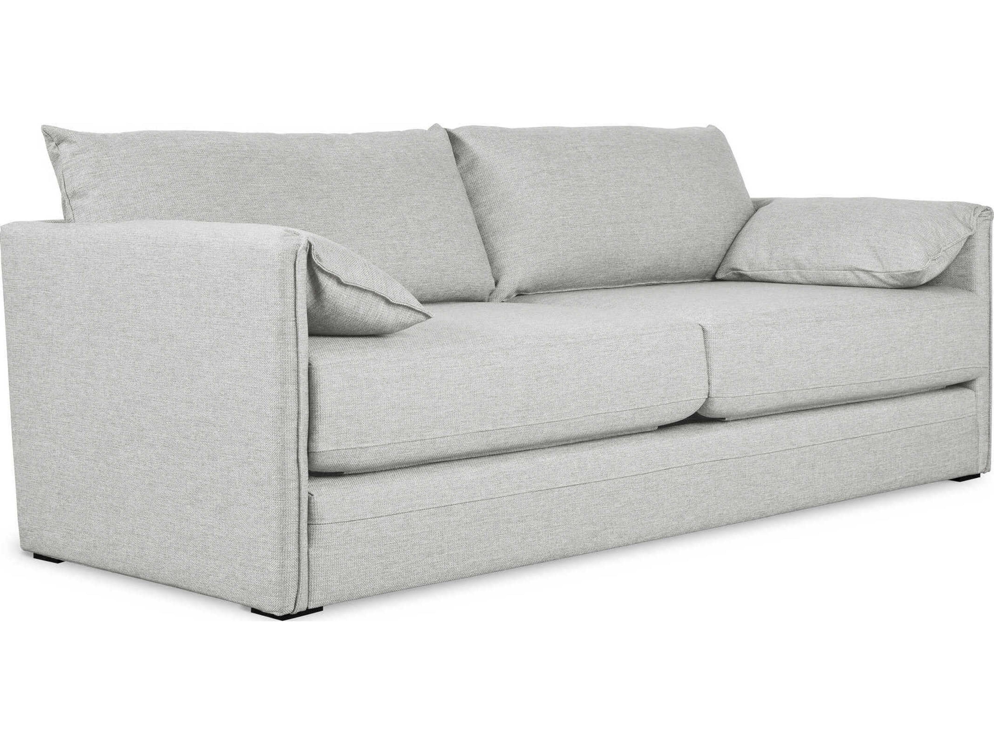 Gus* Modern Neru Dawson Moon Gray Upholstered Sofa Bed