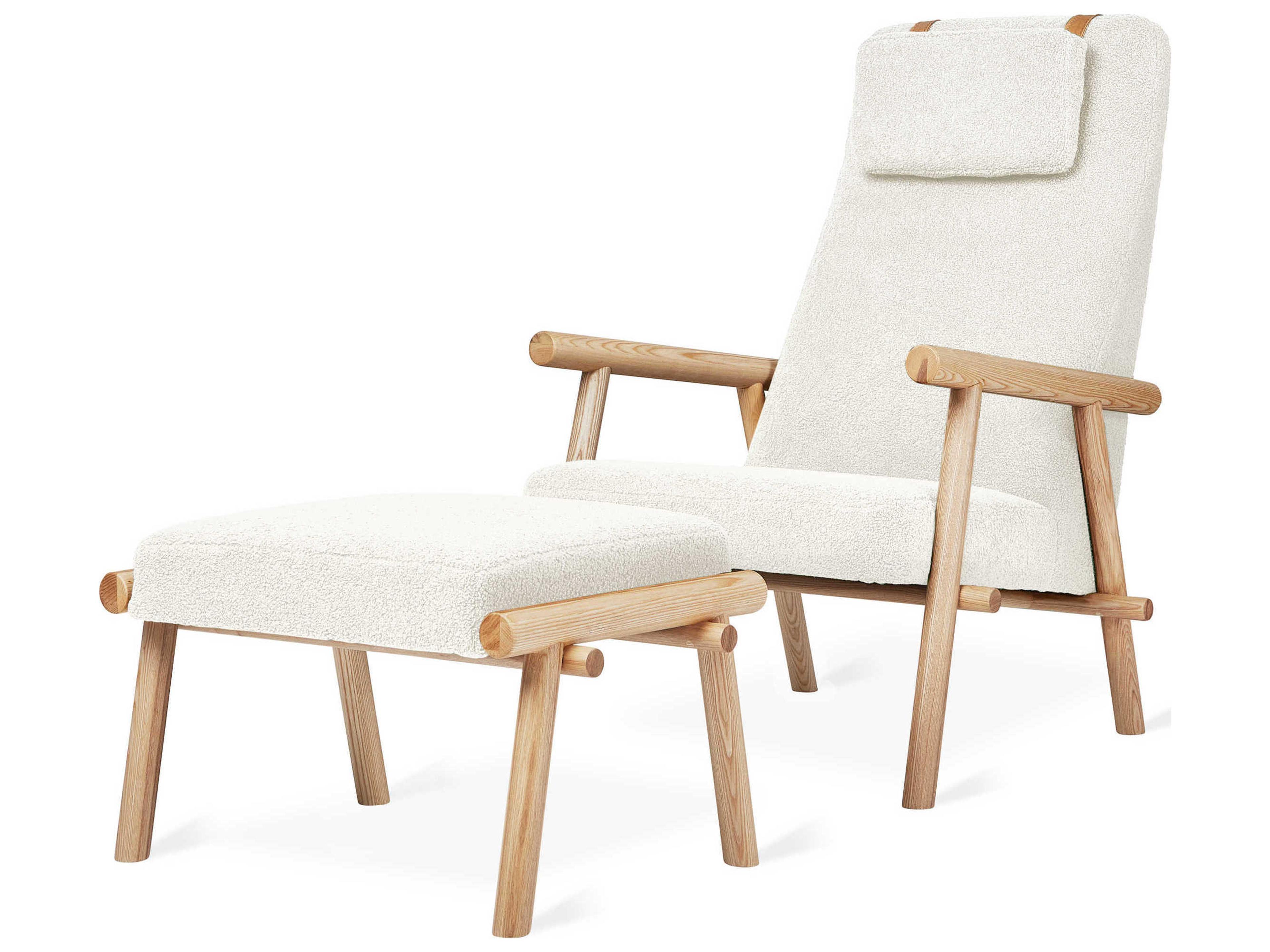 Gus* Modern Labrador Brown Fabric Accent Chair