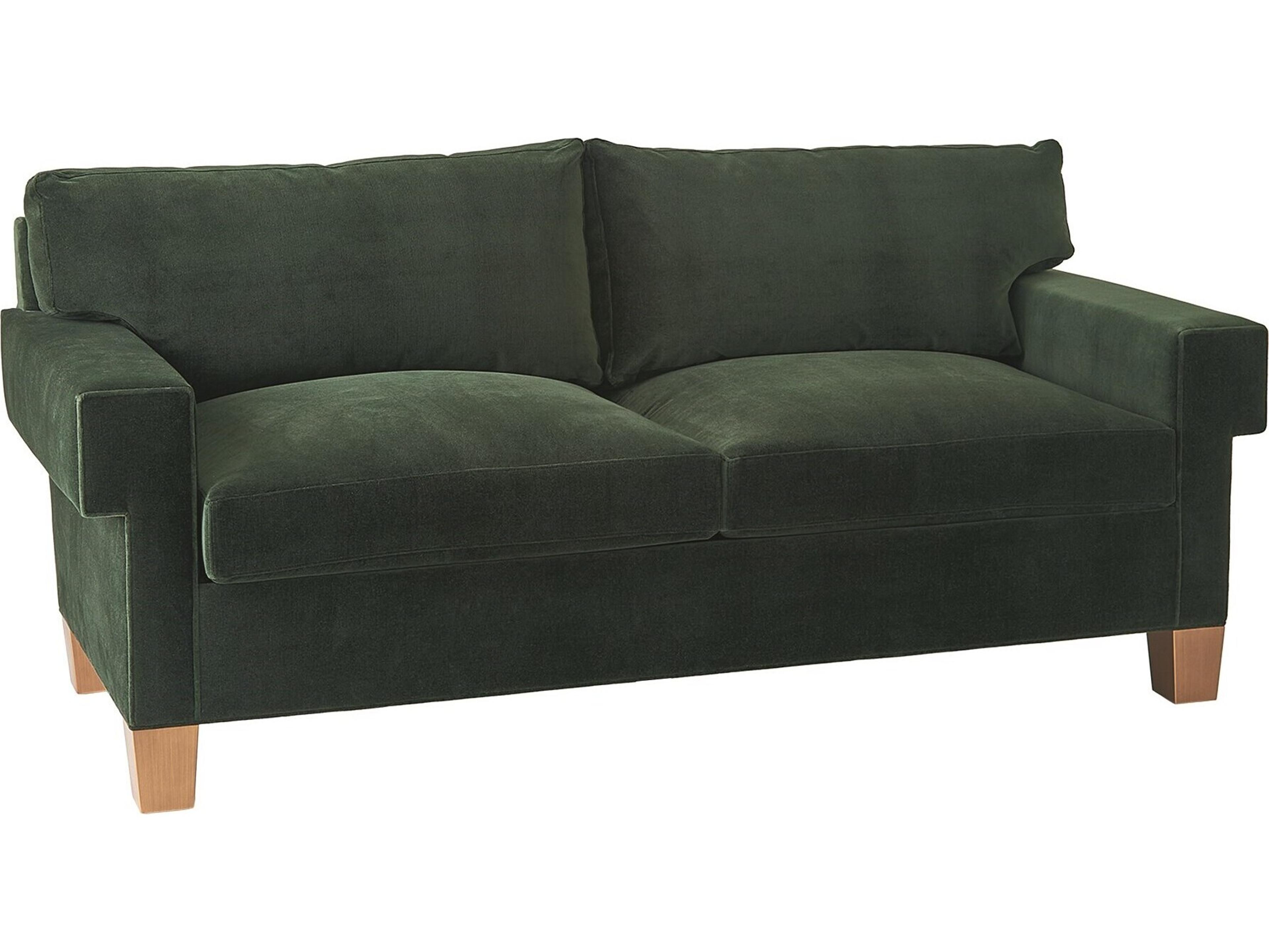 Global Views Green Upholstered Sofa