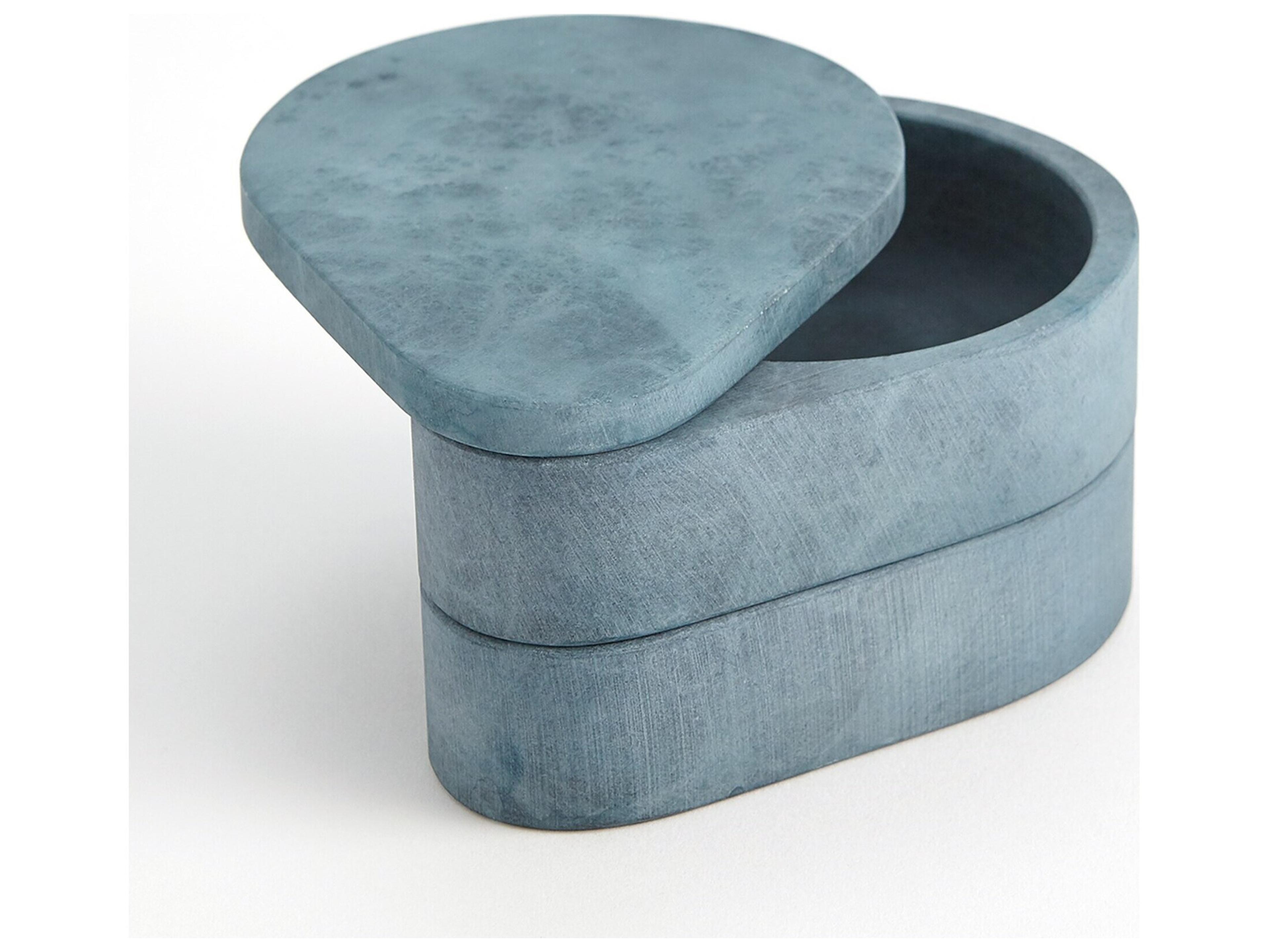 Global Views Alabaster Jewelry Box