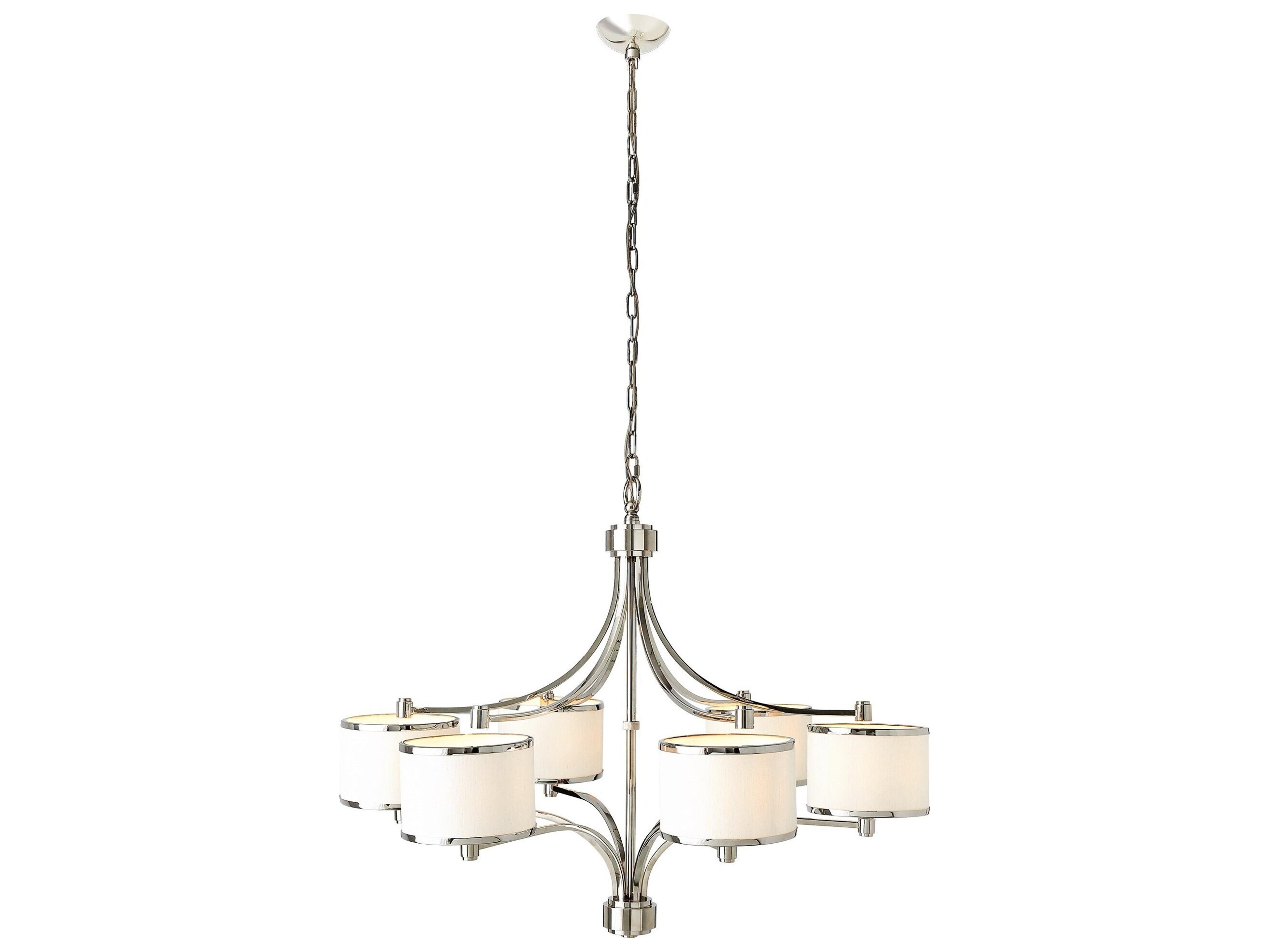 Global Views Nickel Drum Chandelier