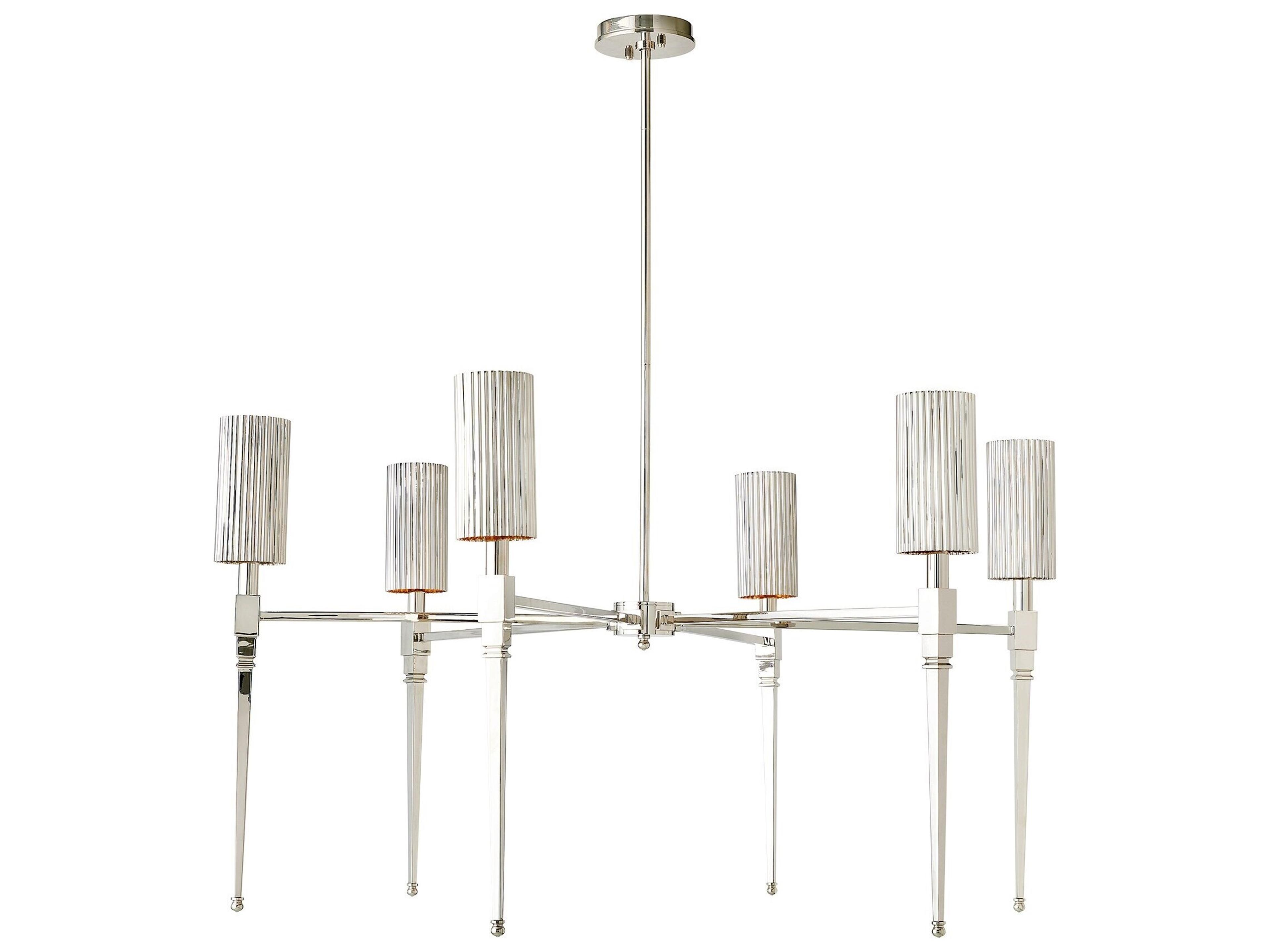 Global Views Nickel Candelabra Chandelier