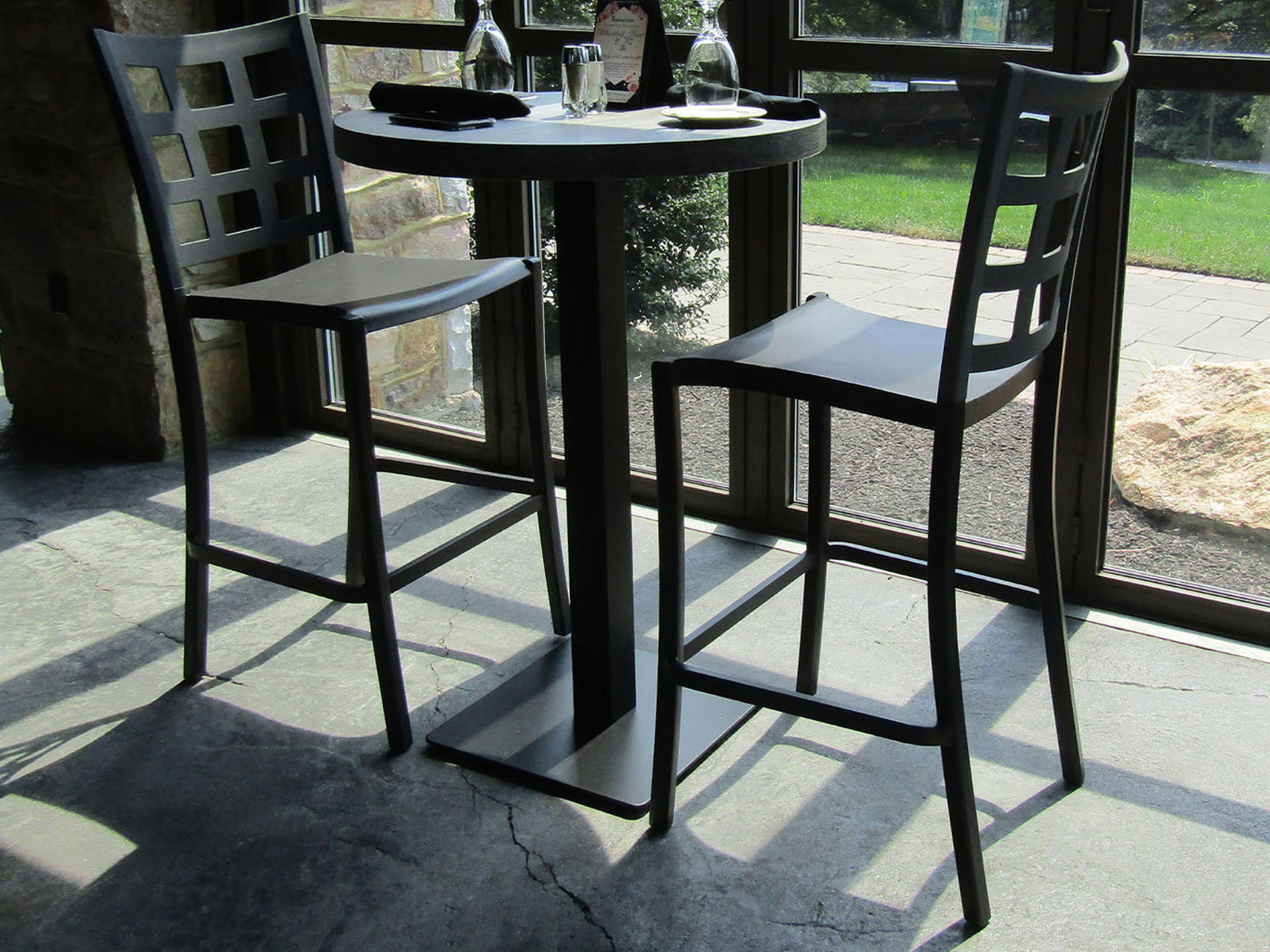 Grosfillex Plazza Aluminum Patio Dining Set