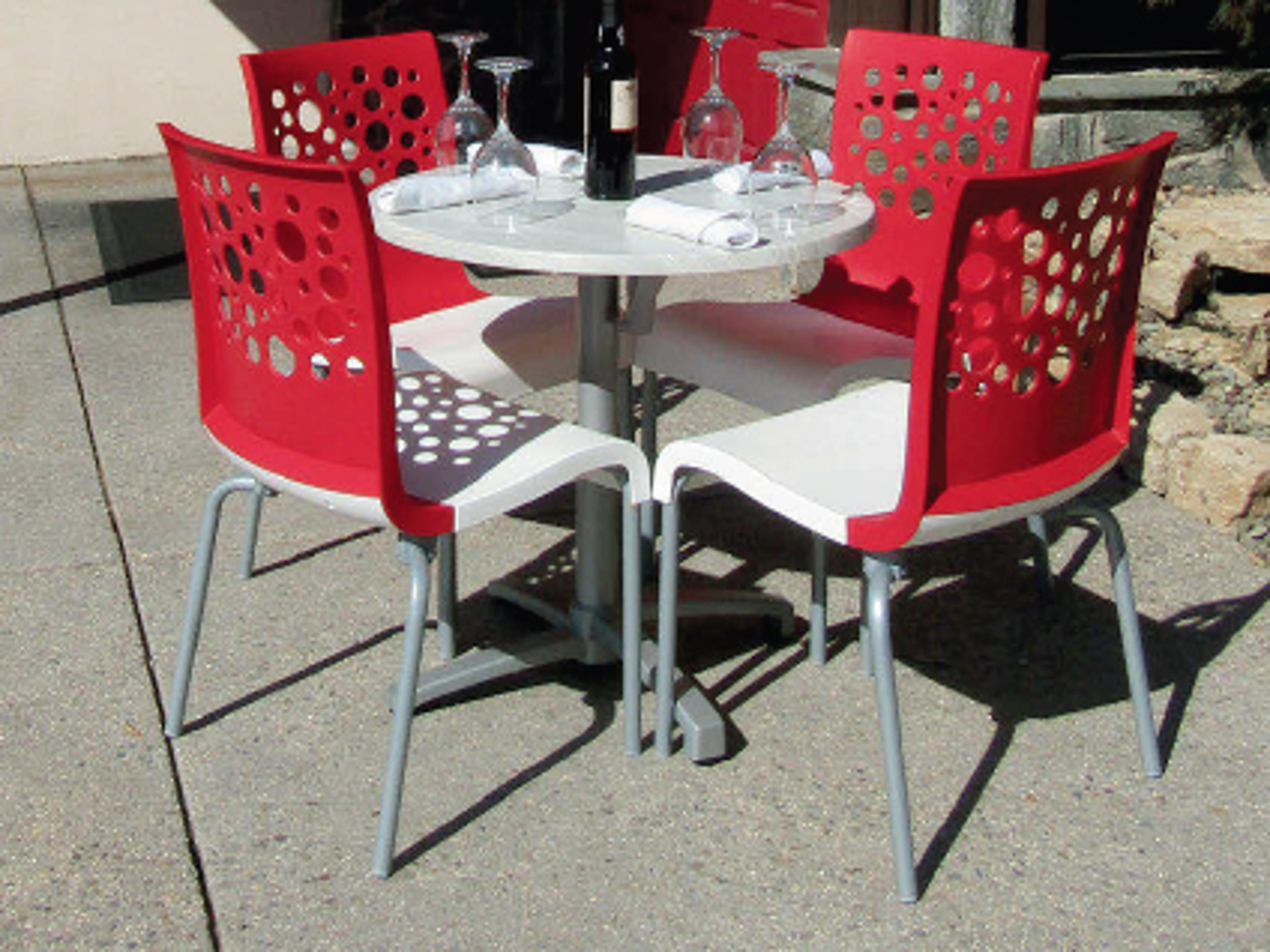 Grosfillex Tempo Aluminum Outdoor Dining Set