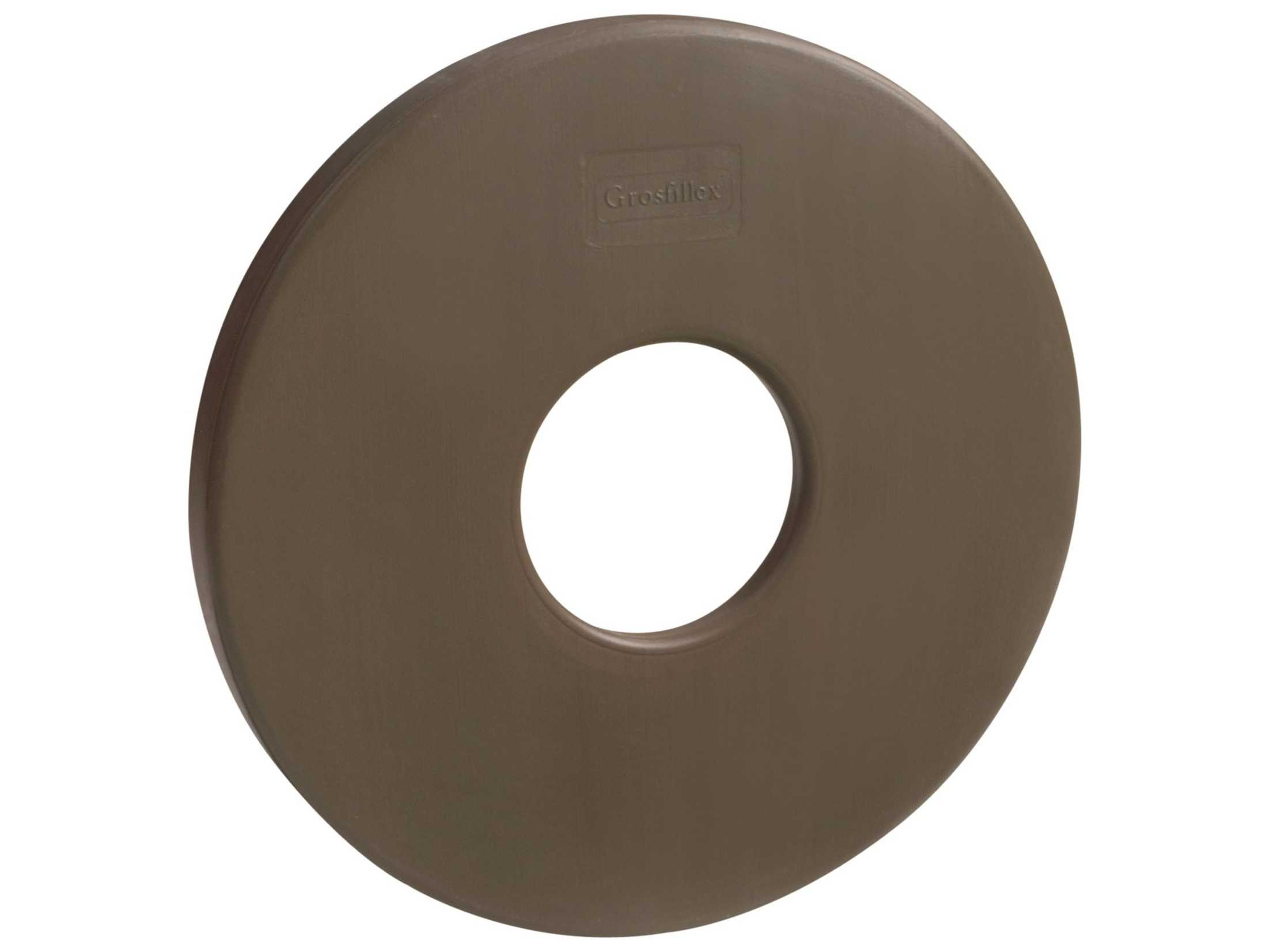 Grosfillex Resin Bronze Mist Ring Umbrella Base