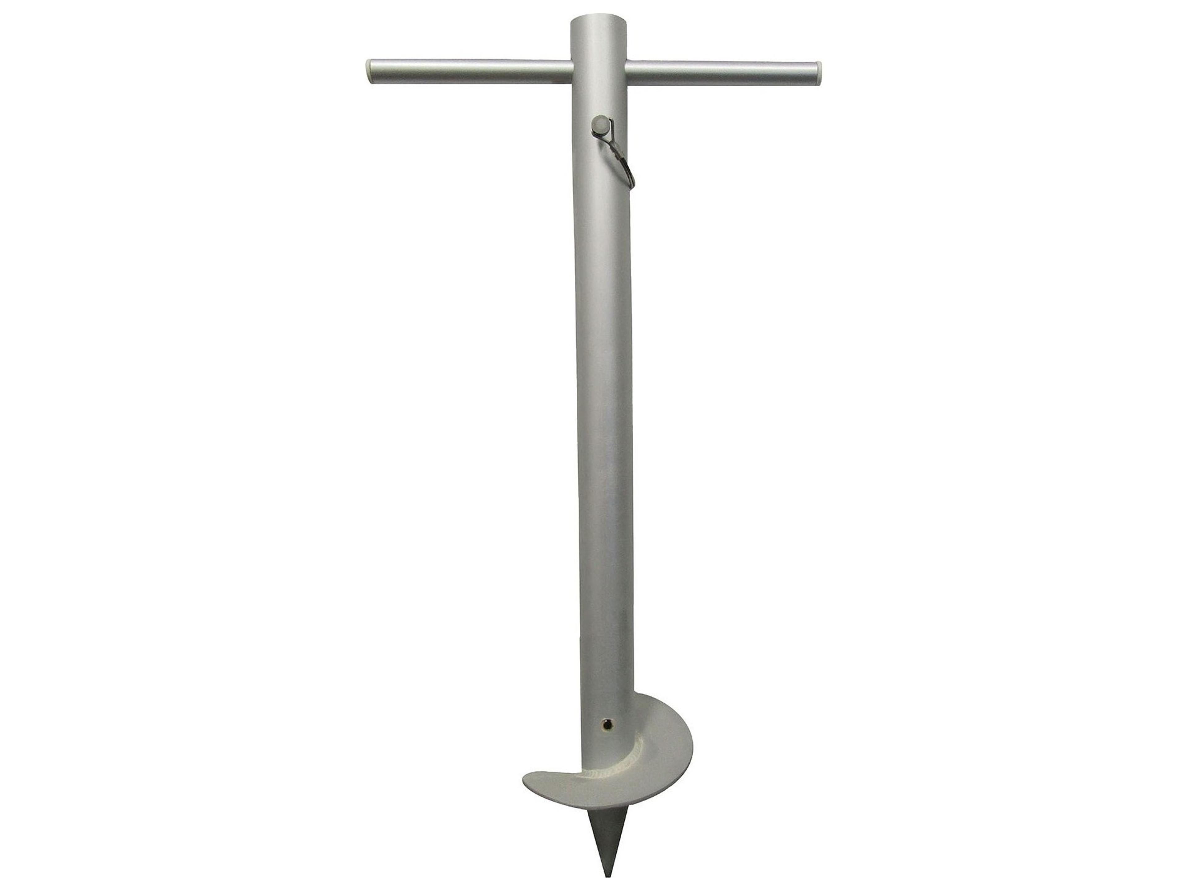 Grosfillex Beachmaster Aluminum Silver Gray Sand Anchor