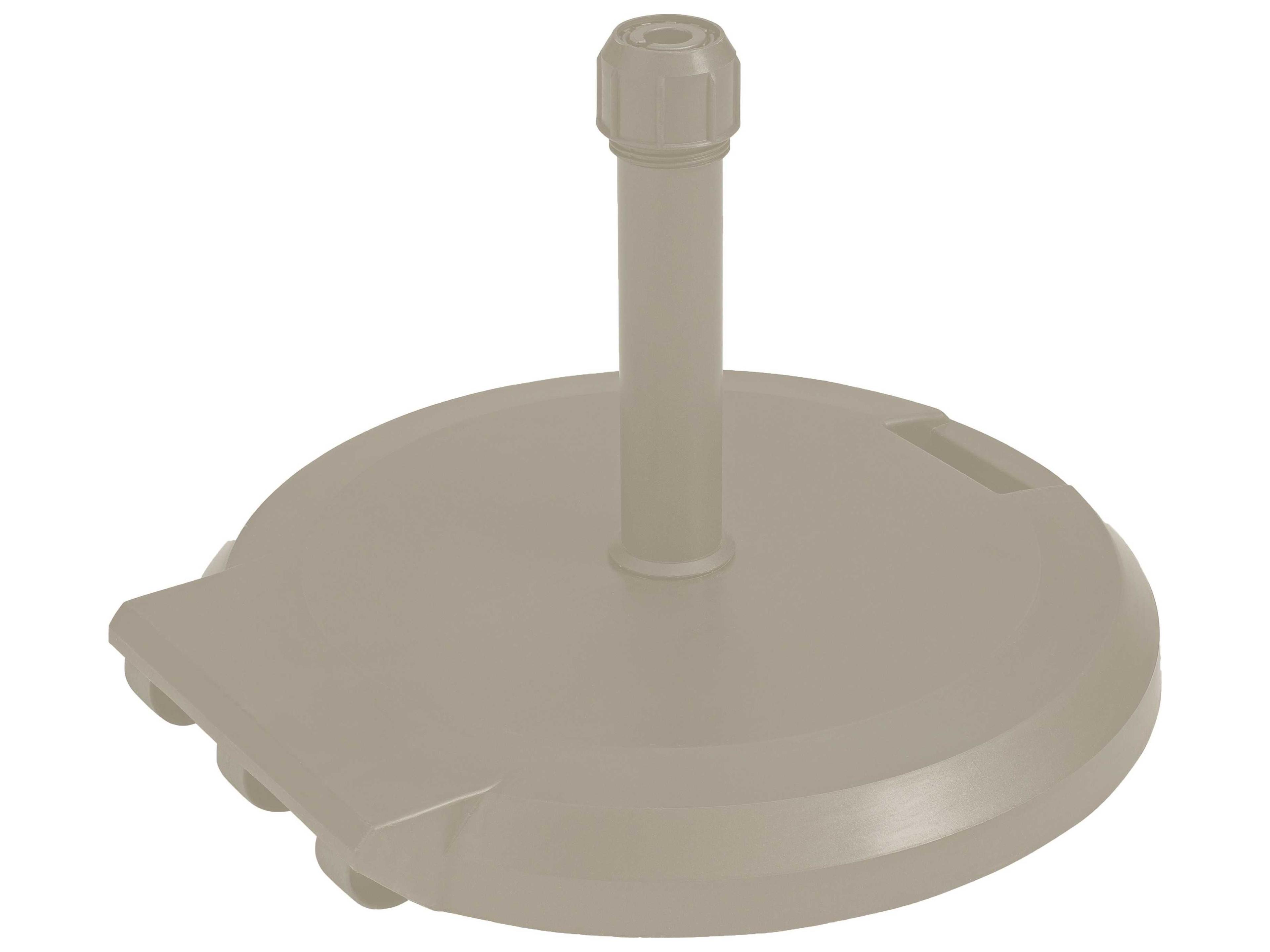 Grosfillex Resin Sand Free Standing Umbrella Base with Wheels