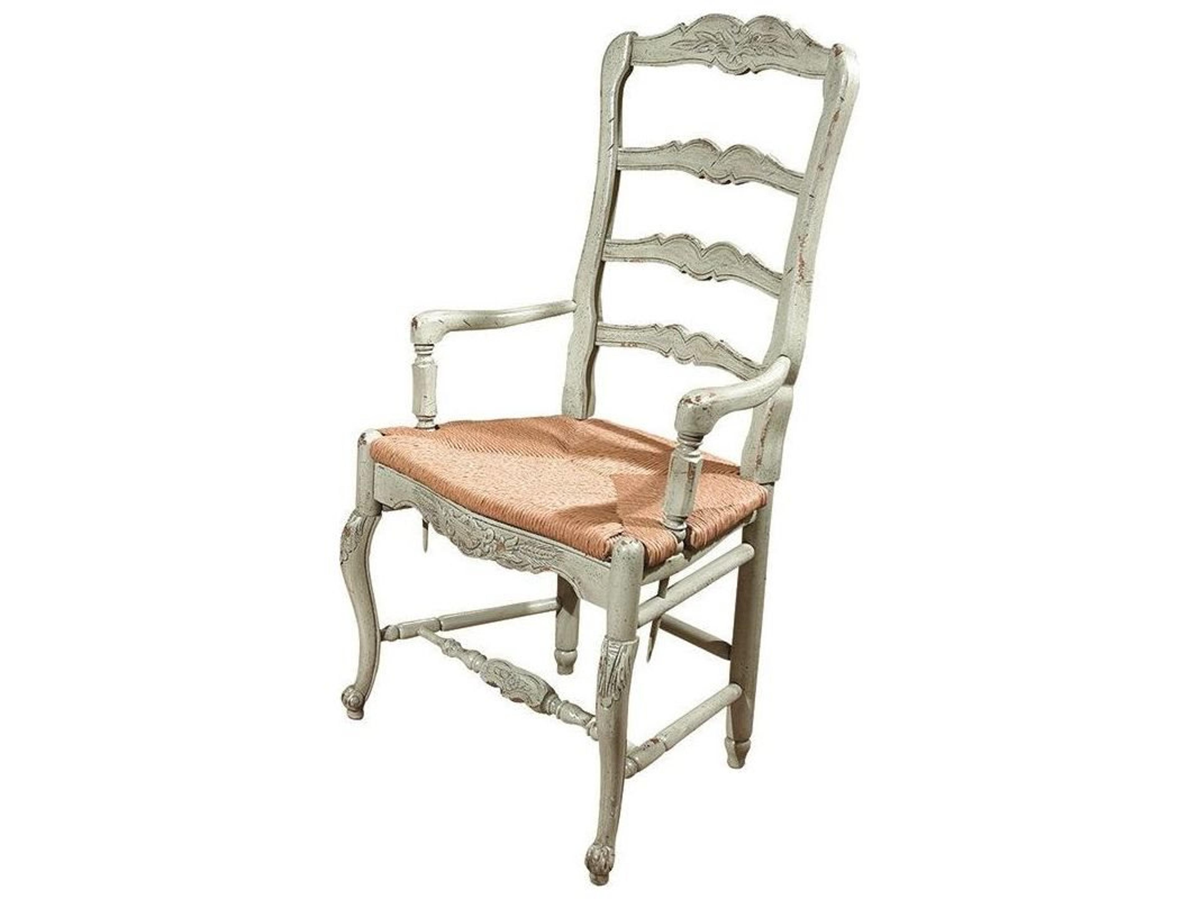 Habersham New Country Gray Arm Dining Chair