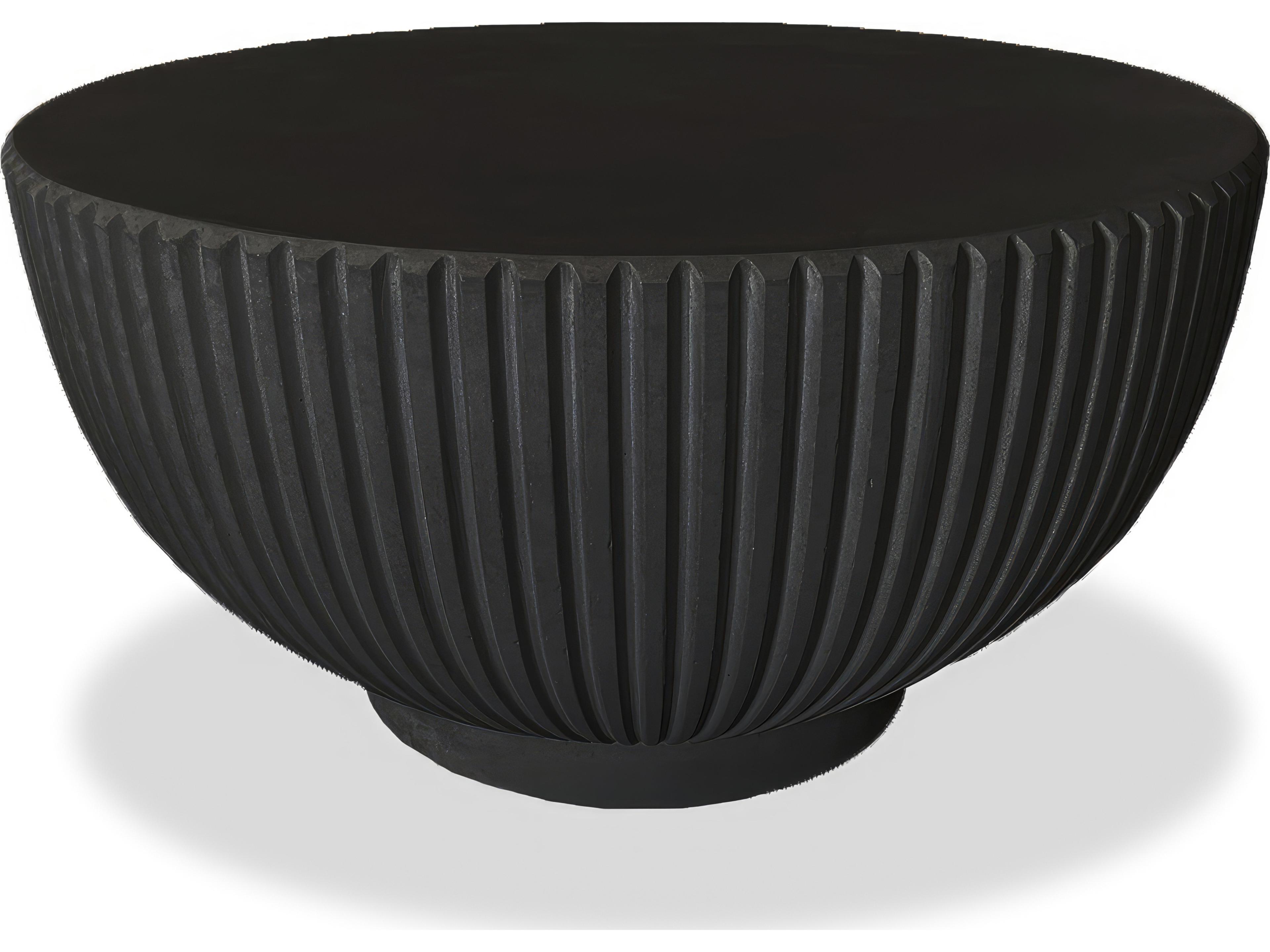 Harmonia Living Current Cement Round Coffee table