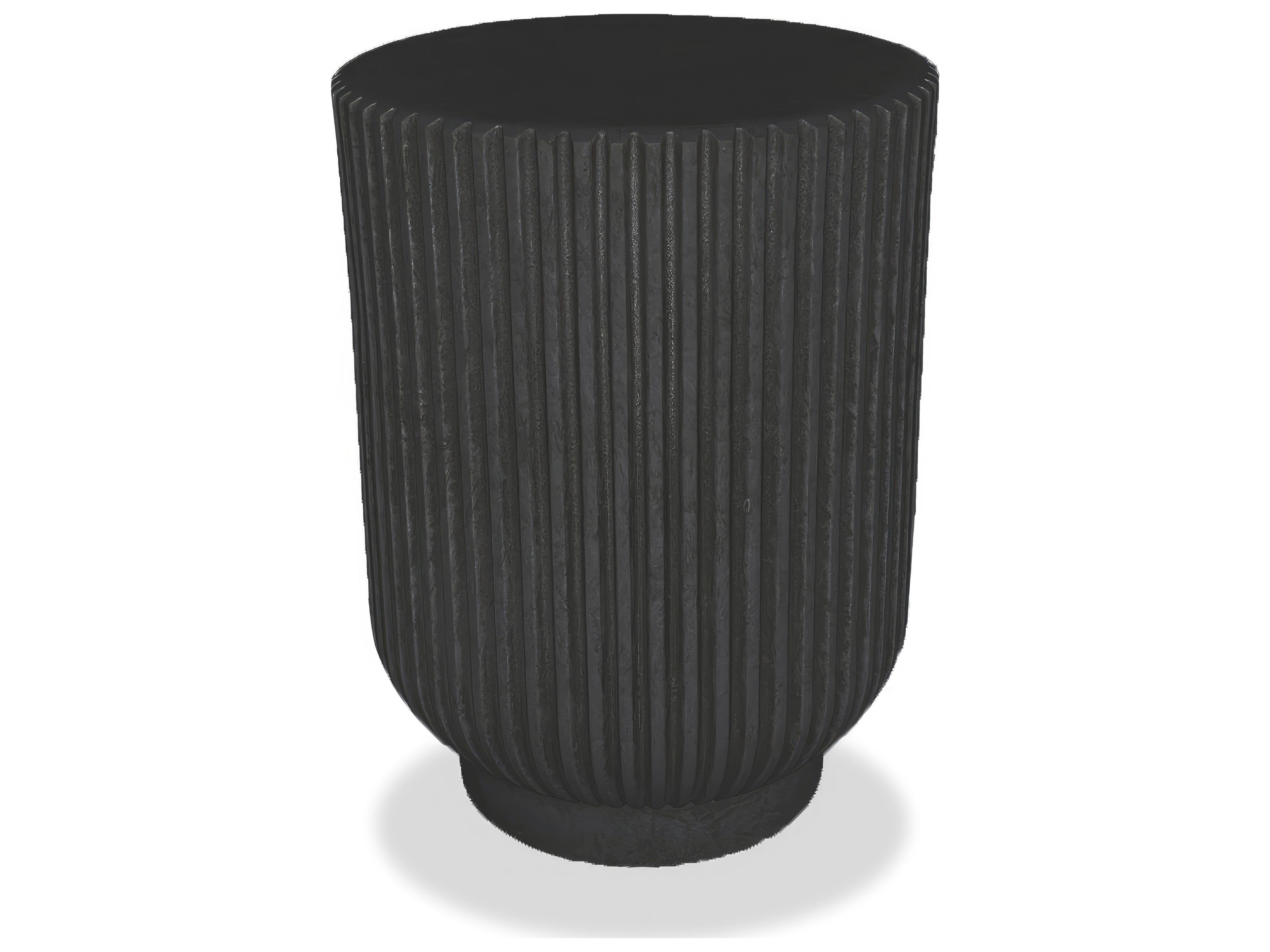 Harmonia Living Current Cement Round End table