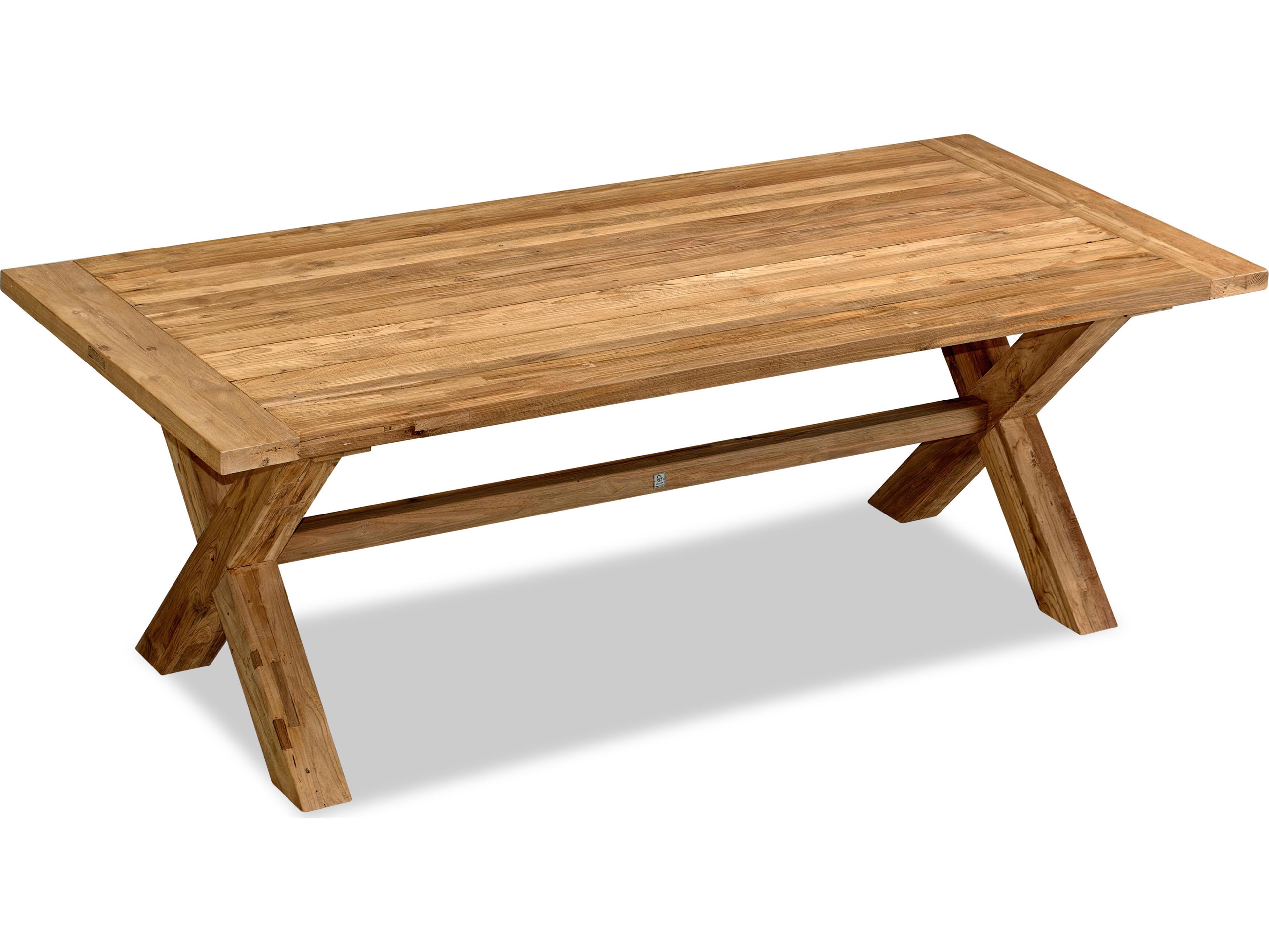 Harmonia Living Fields Reclaimed Teak Rectangular Dining table