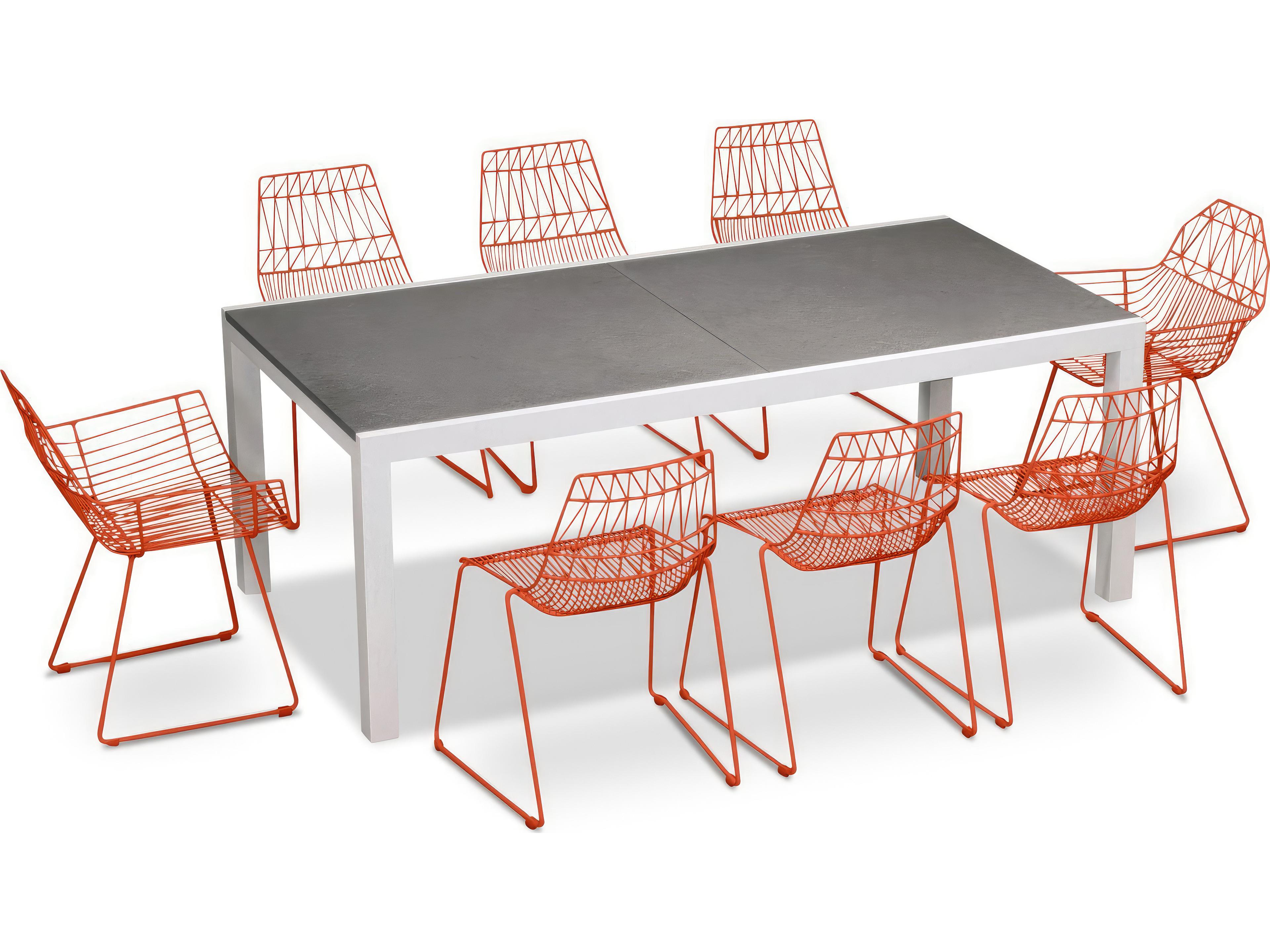 Harmonia Living Ace Steel 9 Piece Patio Dining Set