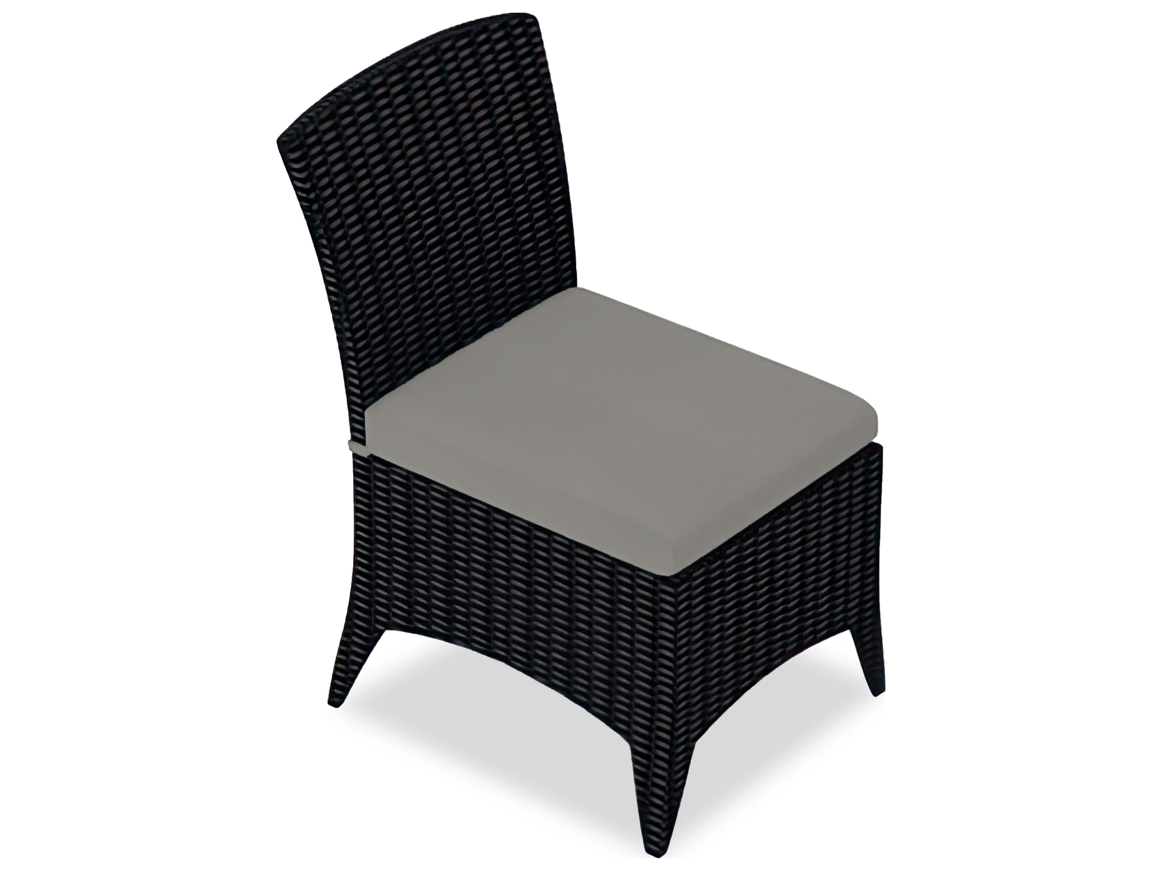 Harmonia Living Arbor Wicker Outdoor Patio Dining Side Chair