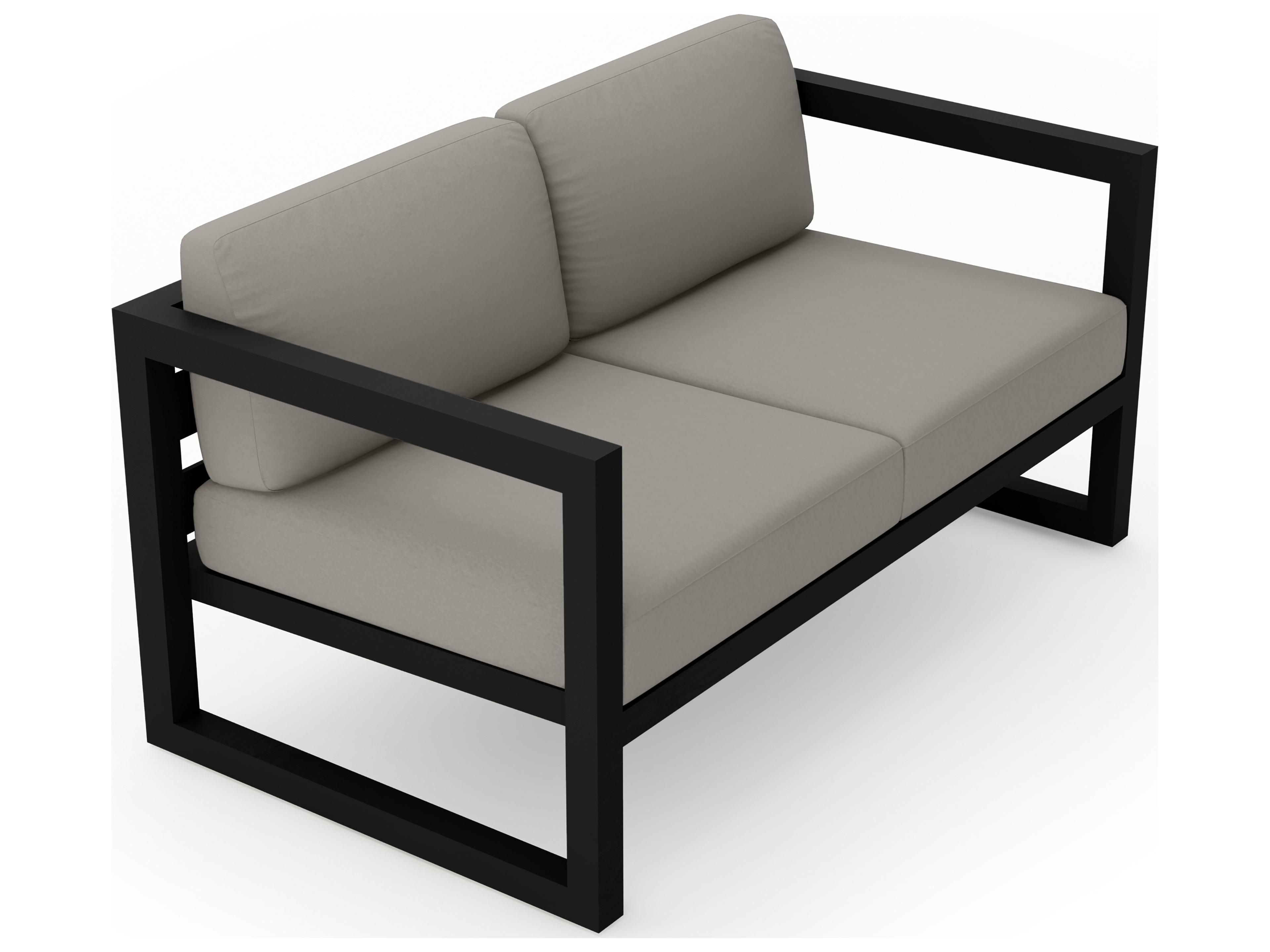Avion Aluminum Outdoor Patio Loveseat