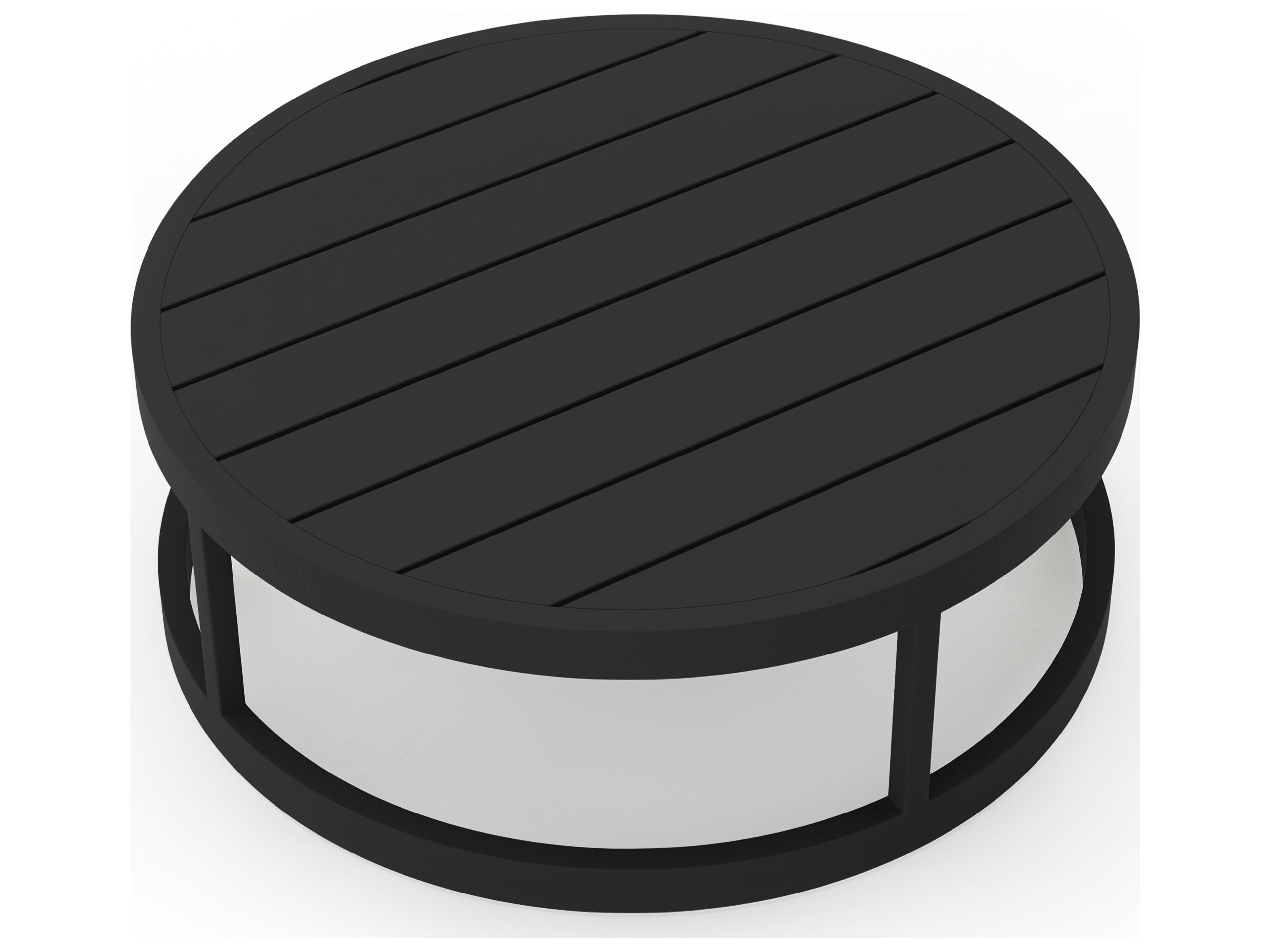 Harmonia Living Avion Aluminum Round Coffee table