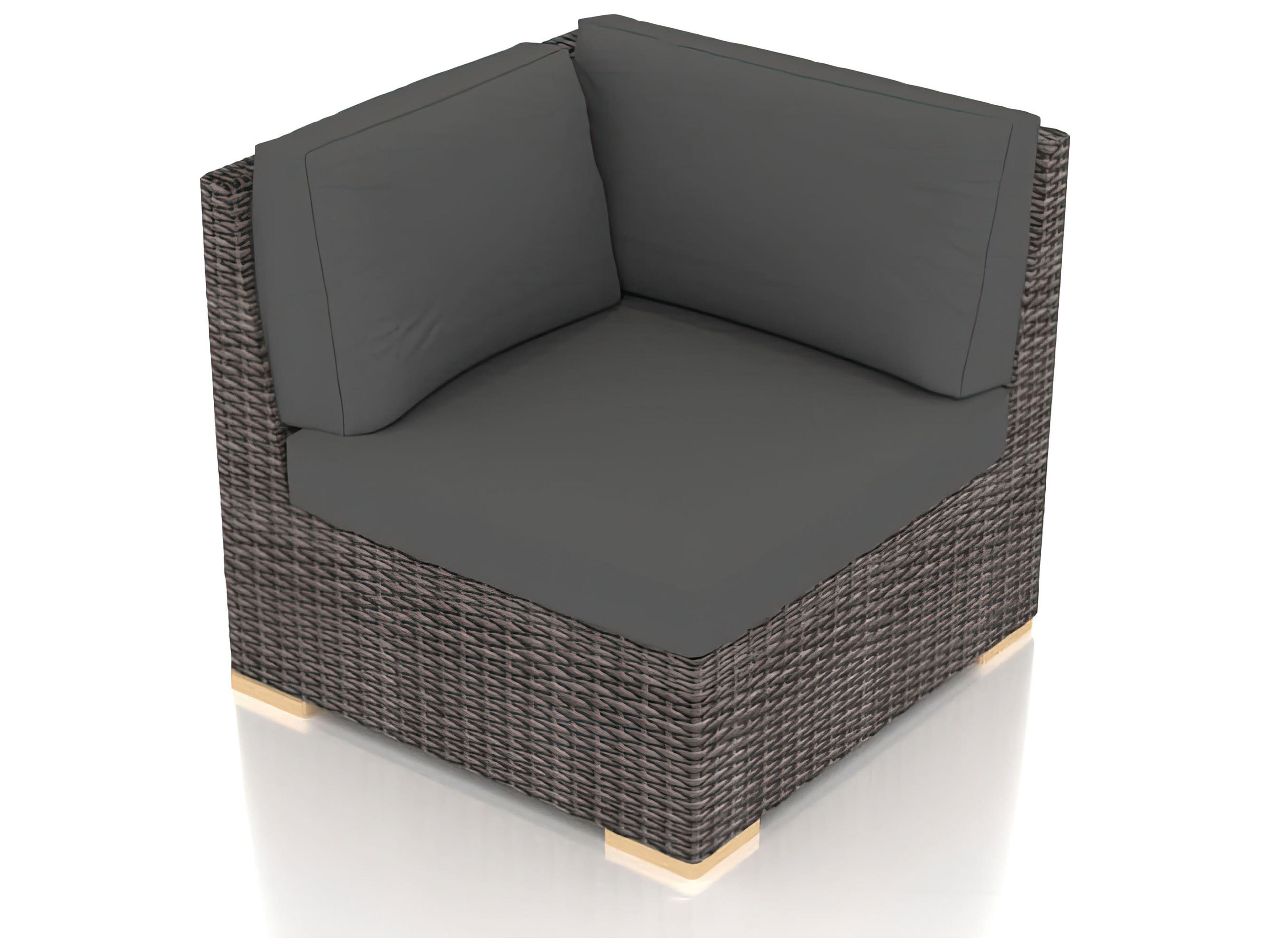 Viento Wicker Corner Section Outdoor Lounge Chair