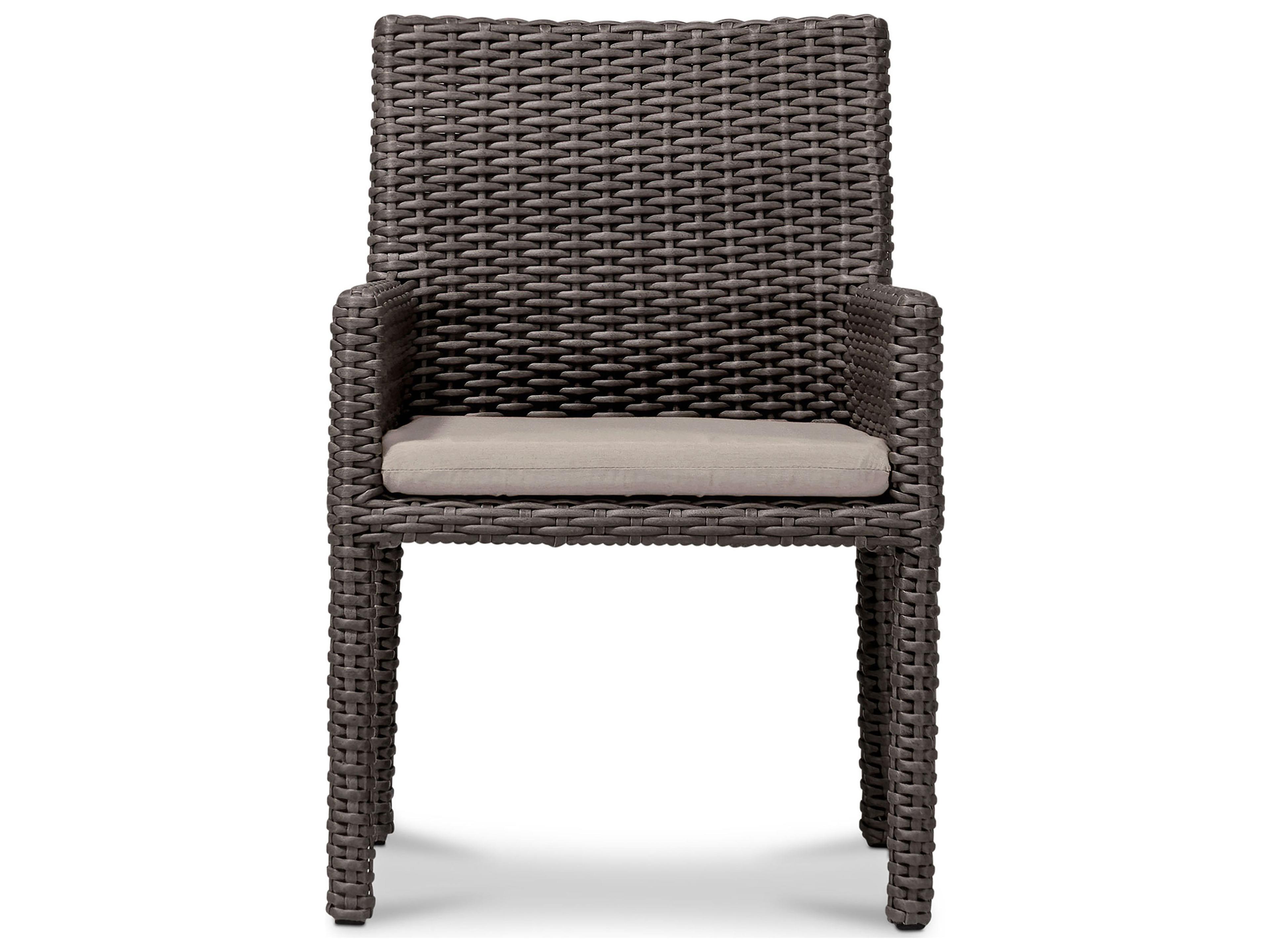 Harmonia Living Viento Wicker Outdoor Dining Arm Chair